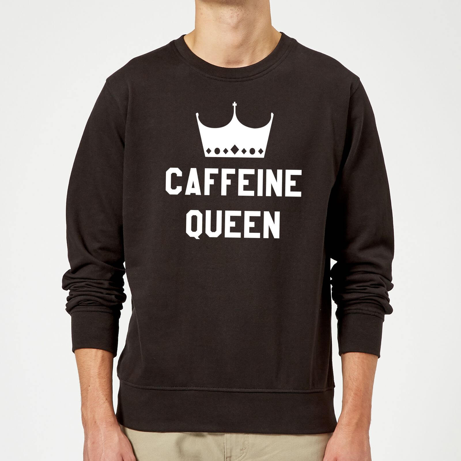 Caffeine Queen Sweatshirt - Black - 5XL - Black