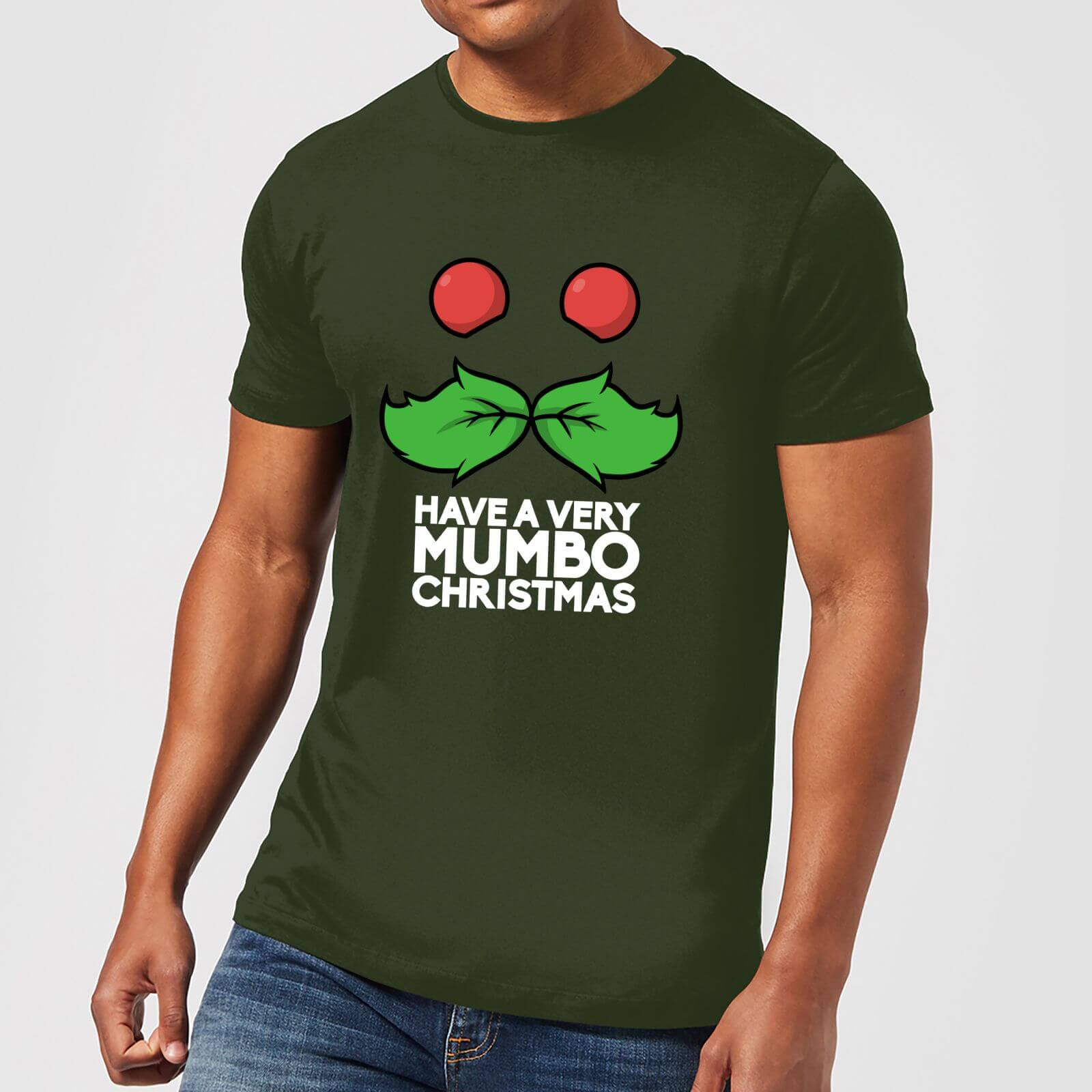 Mumbo Jumbo Have A Mumbo Christmas Green T-Shirt - YL