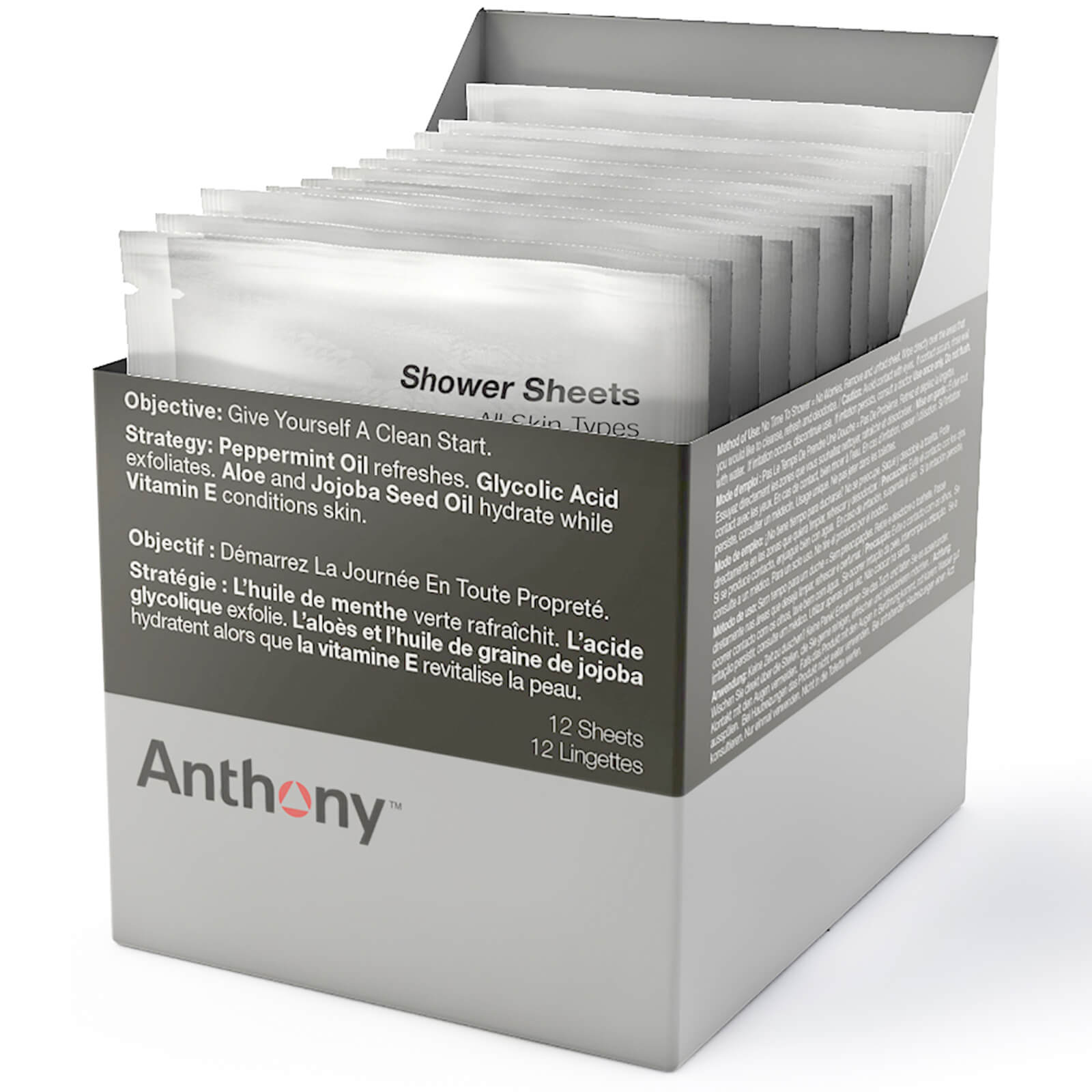 $27.6 - Anthony Shower Sheets (12 Sheets)