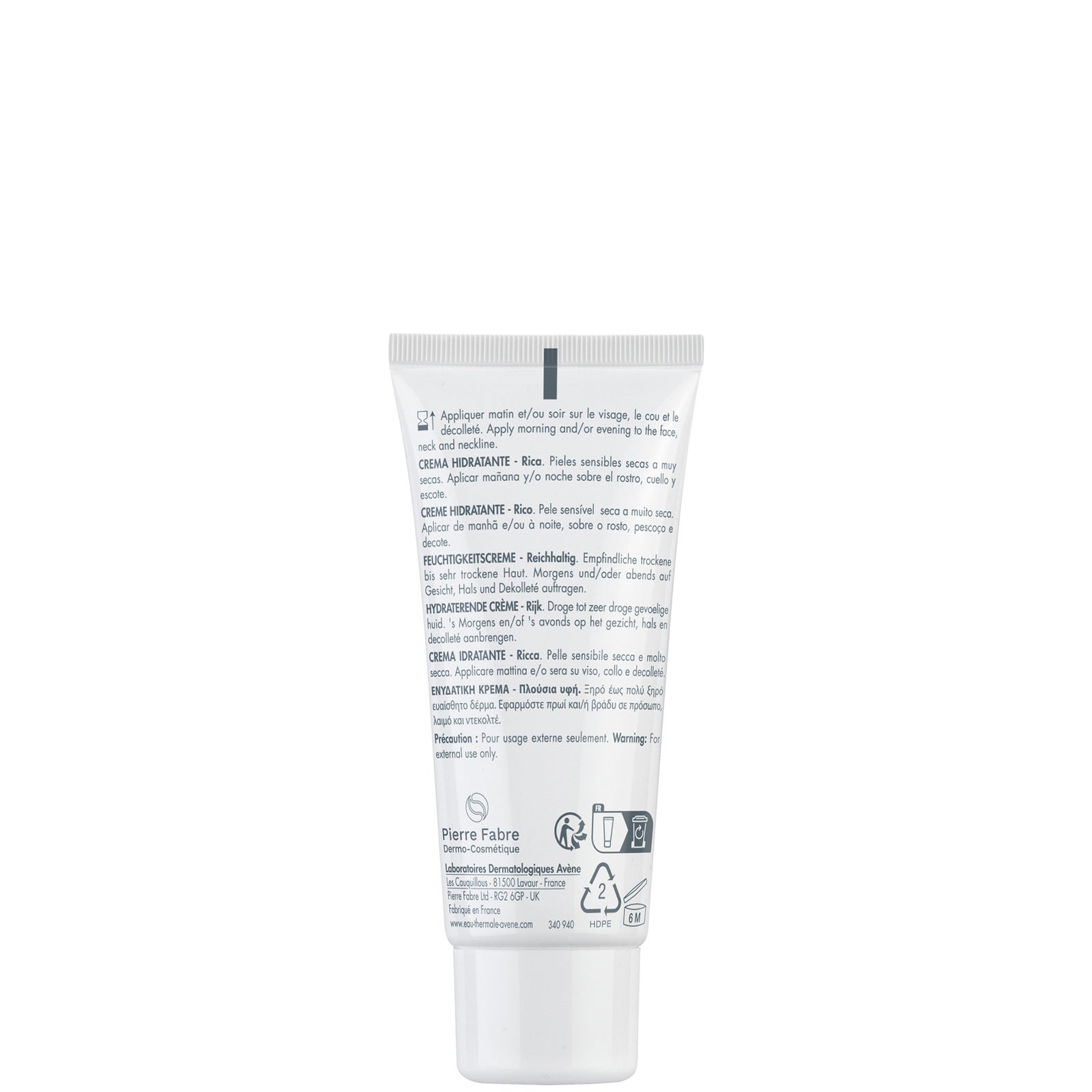 Avène Thermale Hydrance Rich Hydrating Cream 40 ml