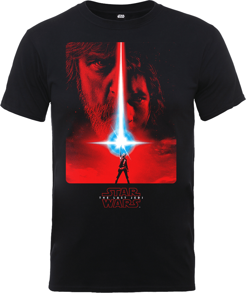 

T-Shirt Star Wars The Last Jedi The Force Black - XXL