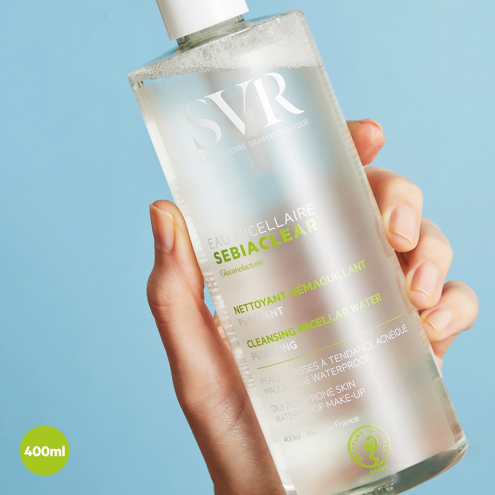 Eau Micellaire SEBIACLEAR SVR Laboratoires 400 ml
