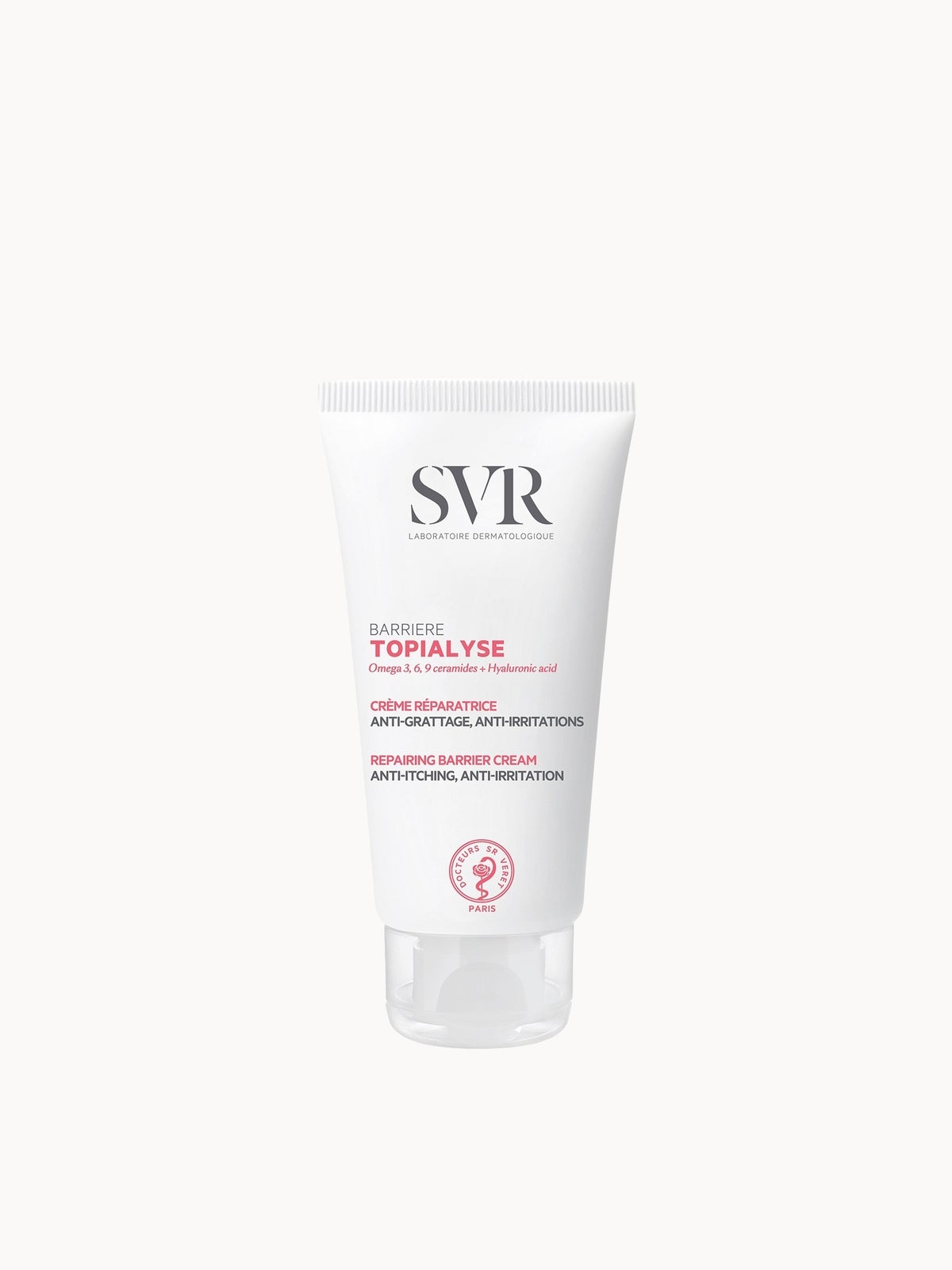 SVR TOPIALYSE Protective Face & Body Anti-Chafing Barrier Cream for Sensitive Skin, 50ml