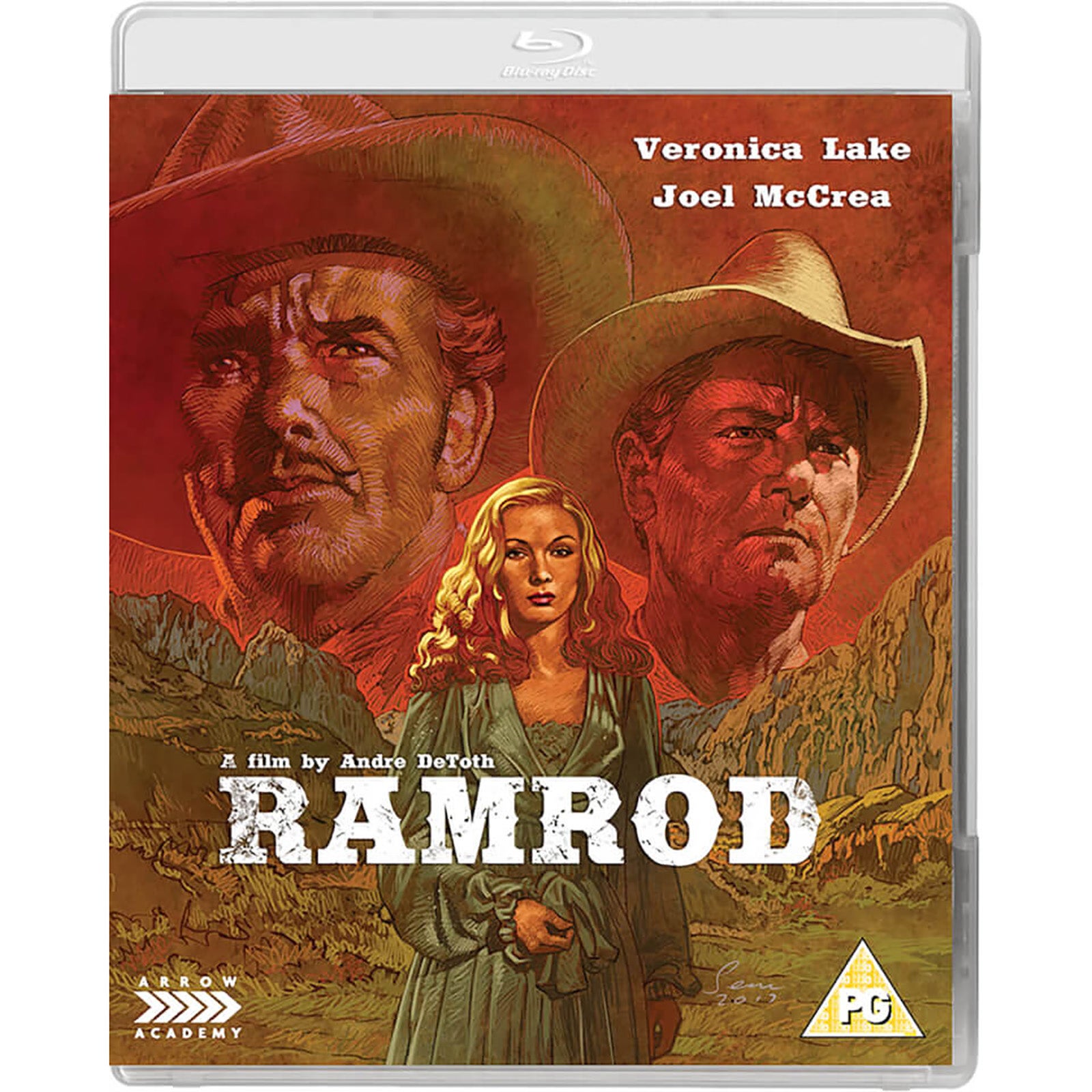 Arrow Academy Ramrod Blu-ray