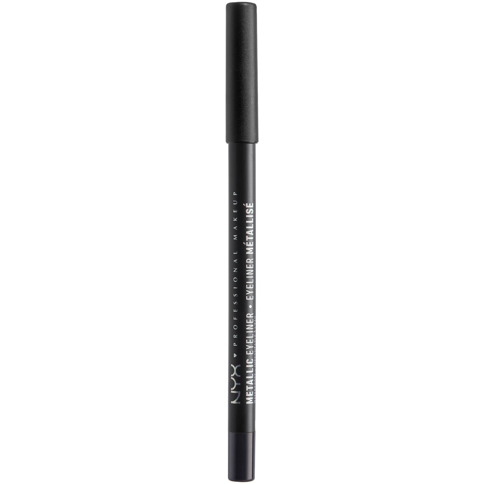 

NYX Professional Makeup Metallic Eyeliner (Various Shades) - Black Metal