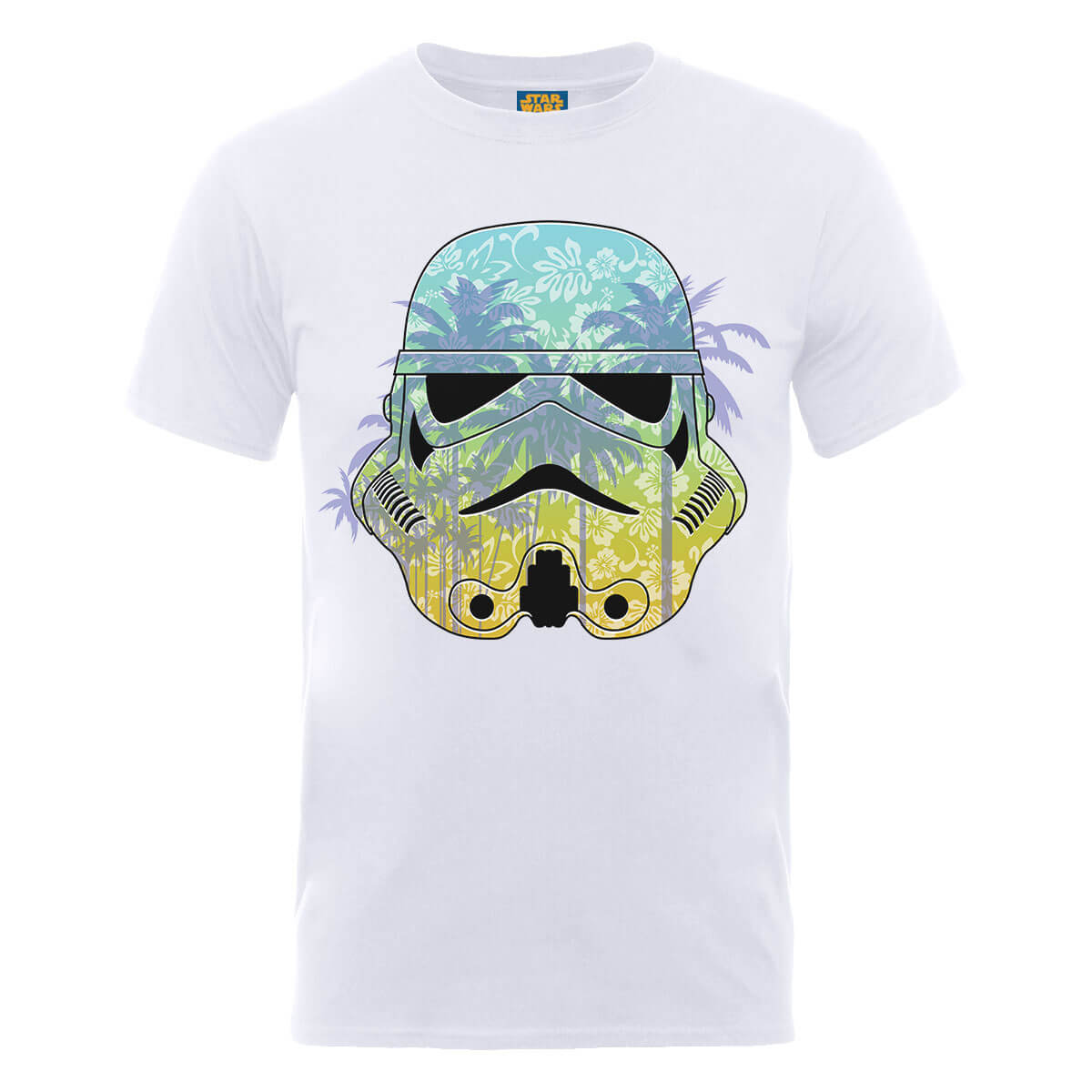 

T-Shirt Star Wars Stormtrooper Hawaii- Bianco - S