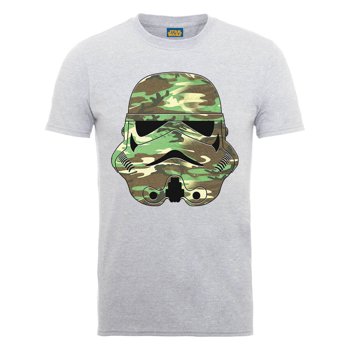 T-Shirt Homme Stormtrooper Camouflage - Star Wars - Gris - XL
