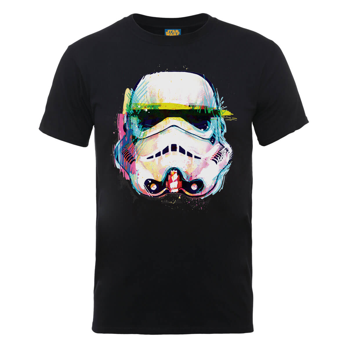 T-Shirt Star Wars Stormtrooper Paintbrush Art- Nero - XL