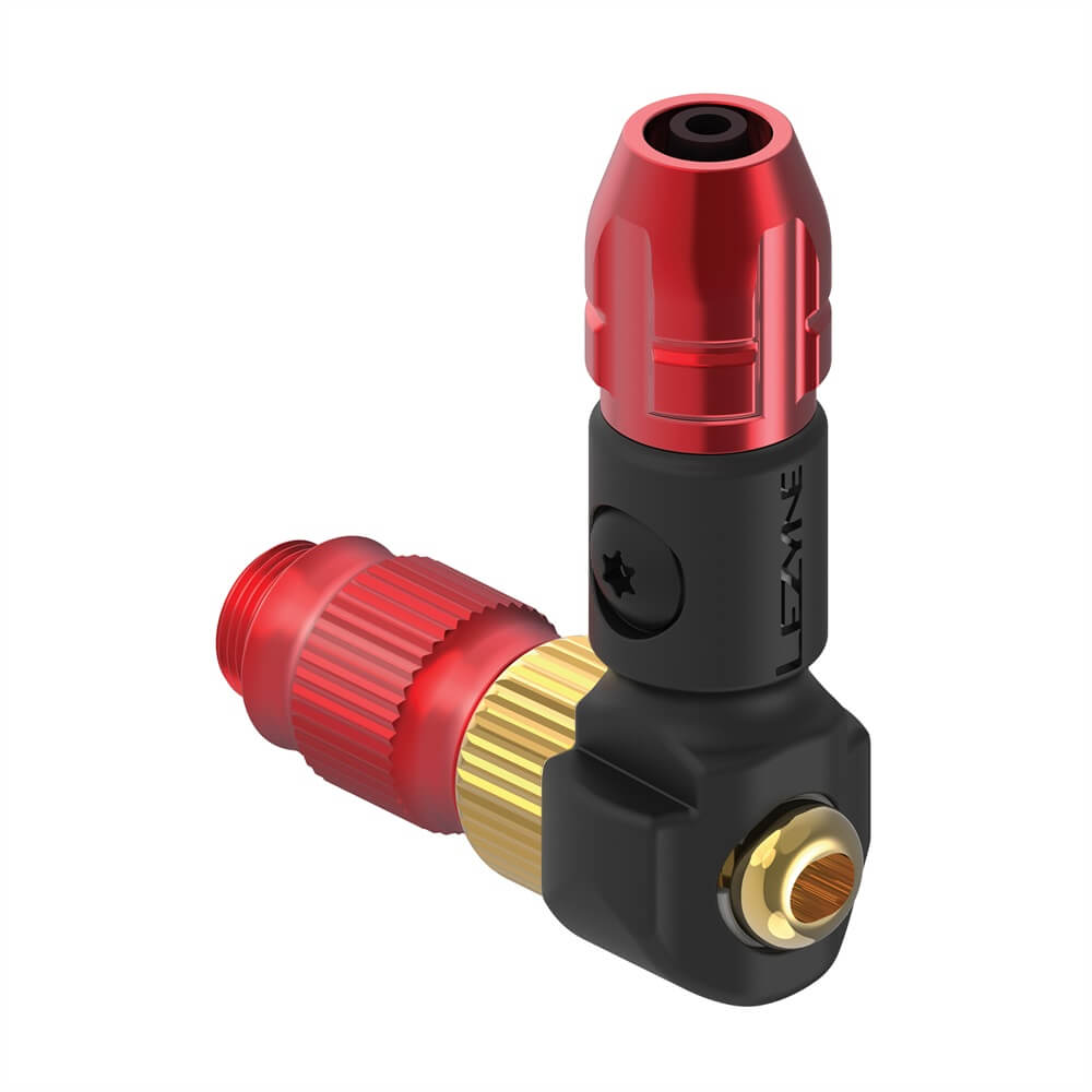 Lezyne ABS-1 Pro Chuck Pump - High Pressure - Red