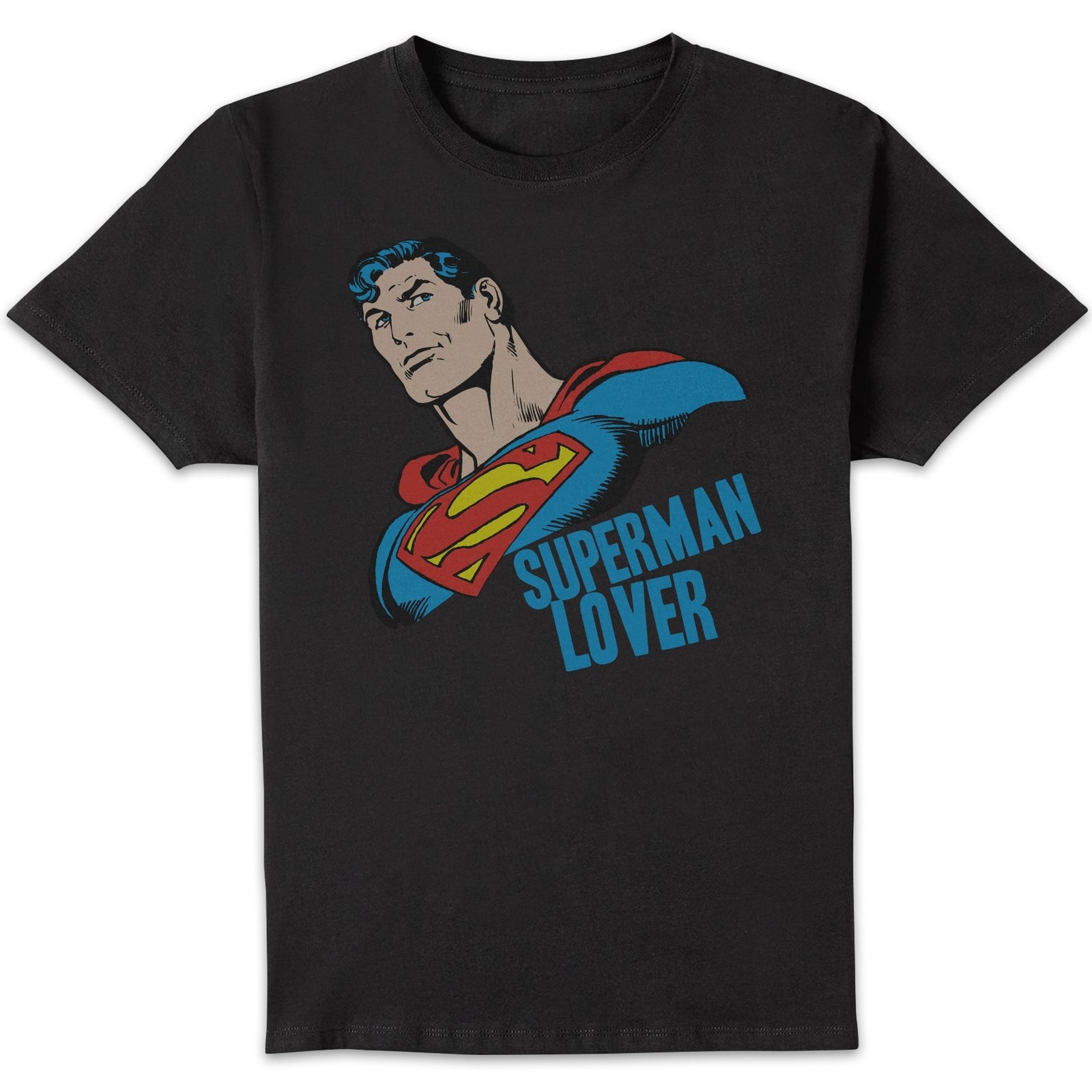 DC Comics Superman Lover T-Shirt - Black - 5XL