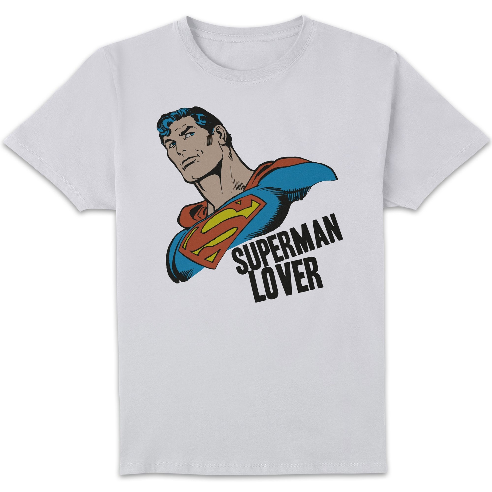 DC Comics Superman Lover T-Shirt - White - M