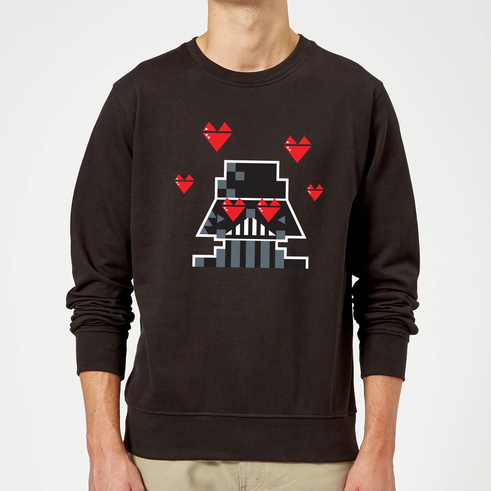Star Wars Valentine's Vader In Love Sweatshirt - Black - M - Black