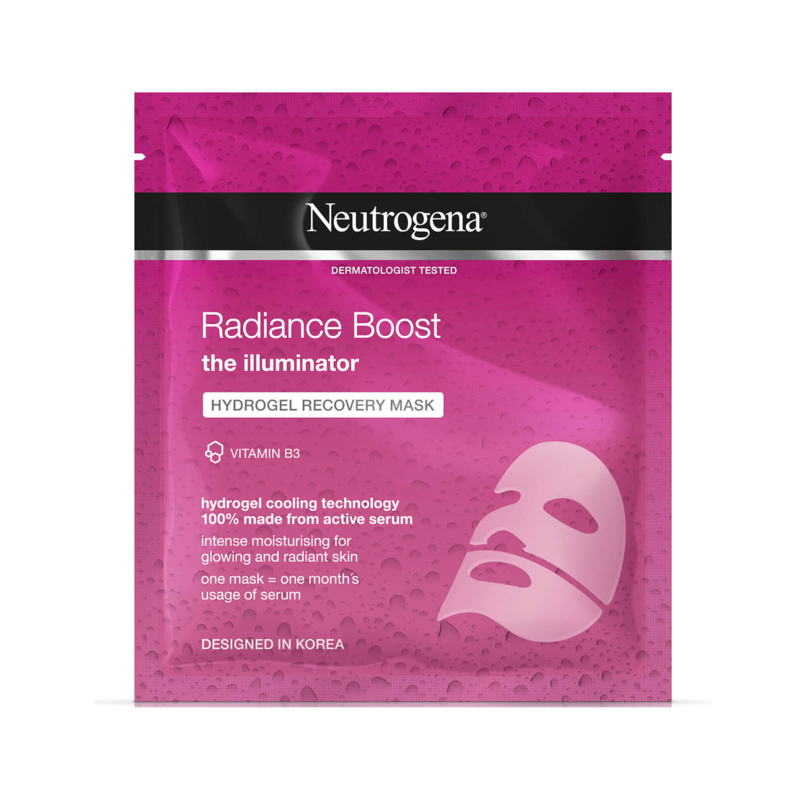 

Neutrogena Radiance Boost Hydrogel Recovery Mask 30ml