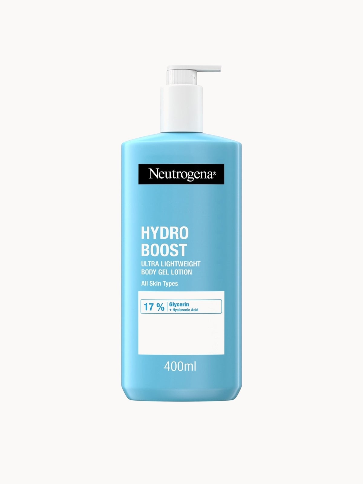 Neutrogena Hydro Boost Body Gel Cream Moisturiser for Normal to Dry Skin 400ml