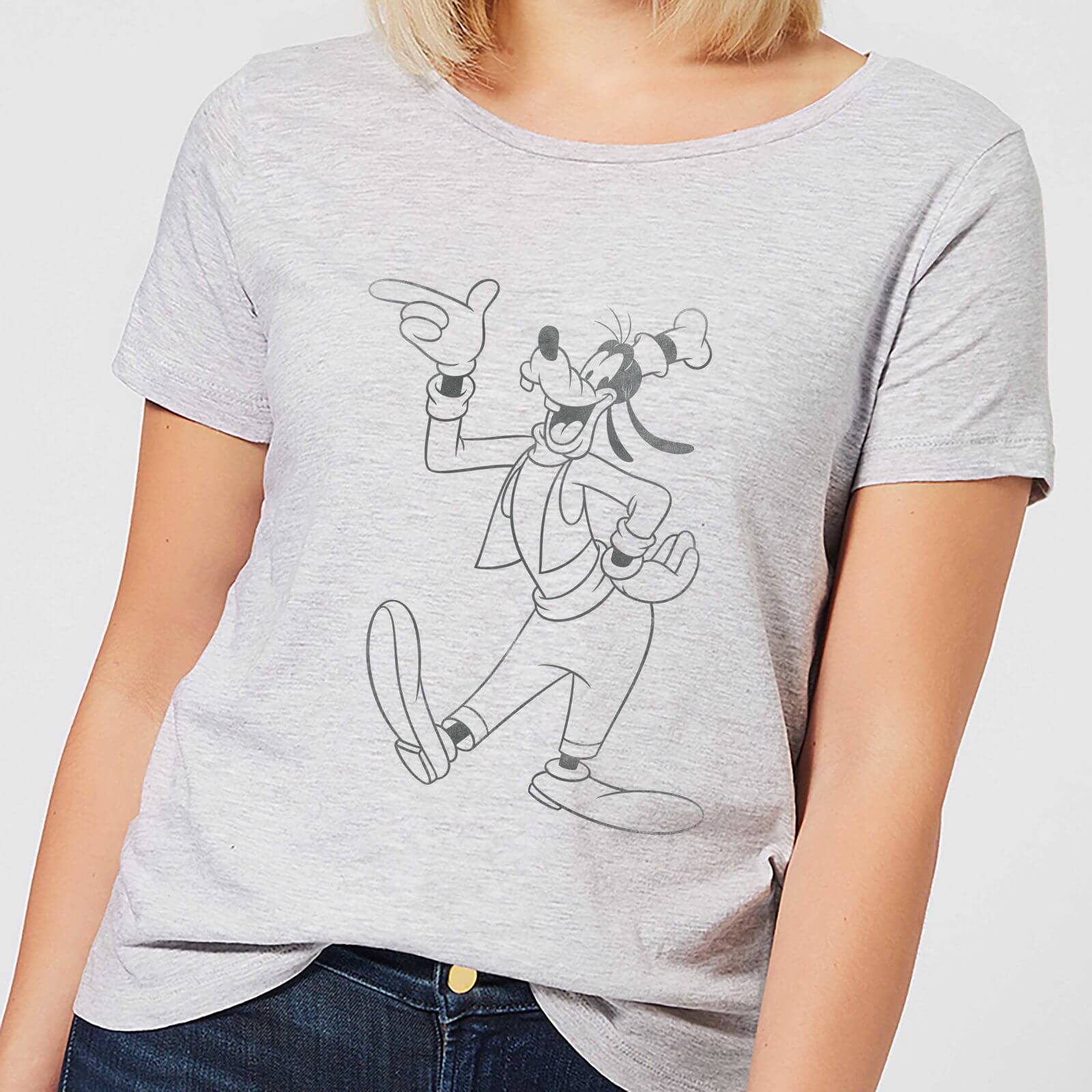T-Shirt Femme Dingo Classique (Disney) - Gris - XXL