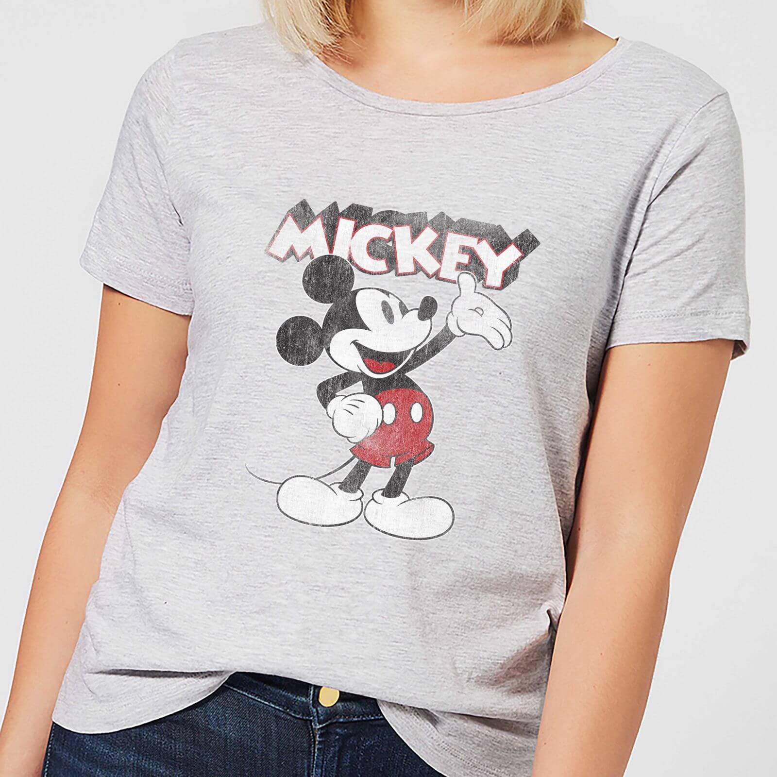 

T-Shirt Disney Topolino Presents - Grigio - Donna - XS - Grigio
