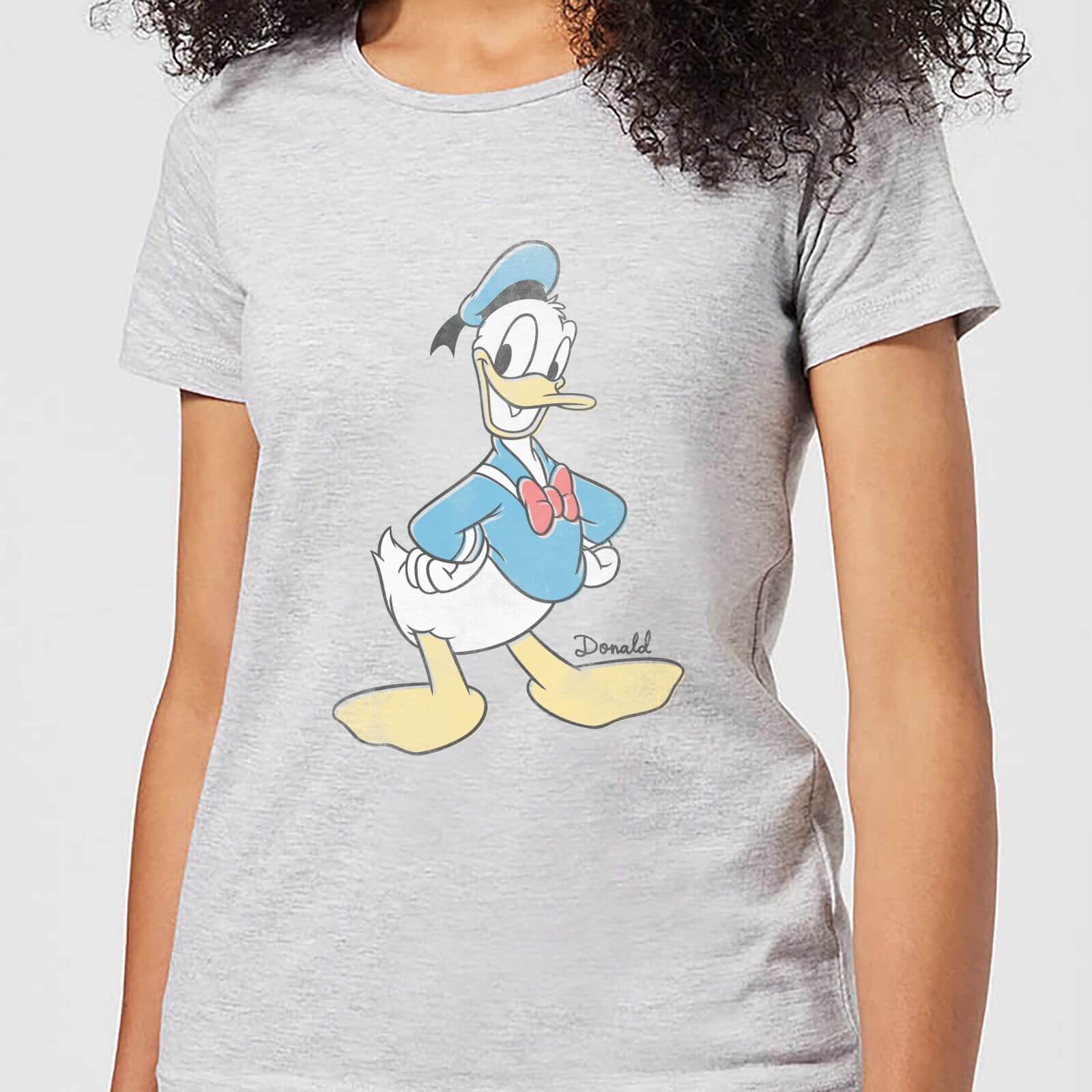 Disney Mickey Mouse Donald Duck Classic Women's T-Shirt - Grey - 3XL