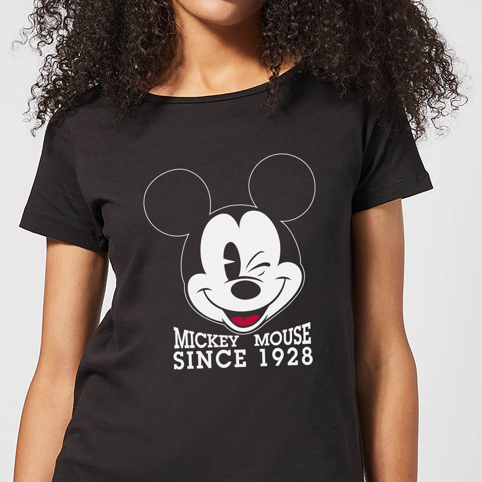 Disney Mickey Mouse Since 1928 Women's T-Shirt - Black - 4XL