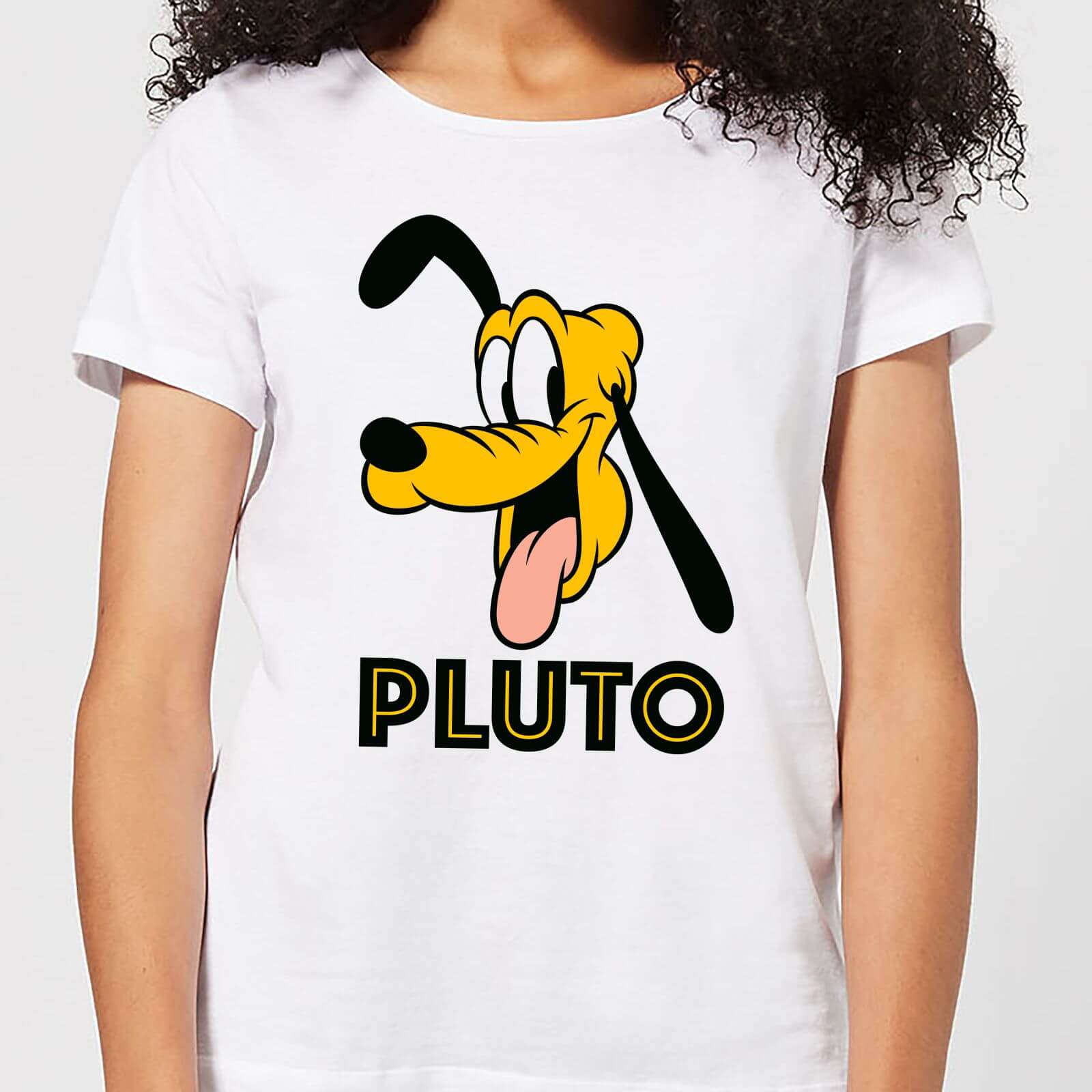 

T-Shirt Disney Topolino Pluto Face - Bianco - Donna - S