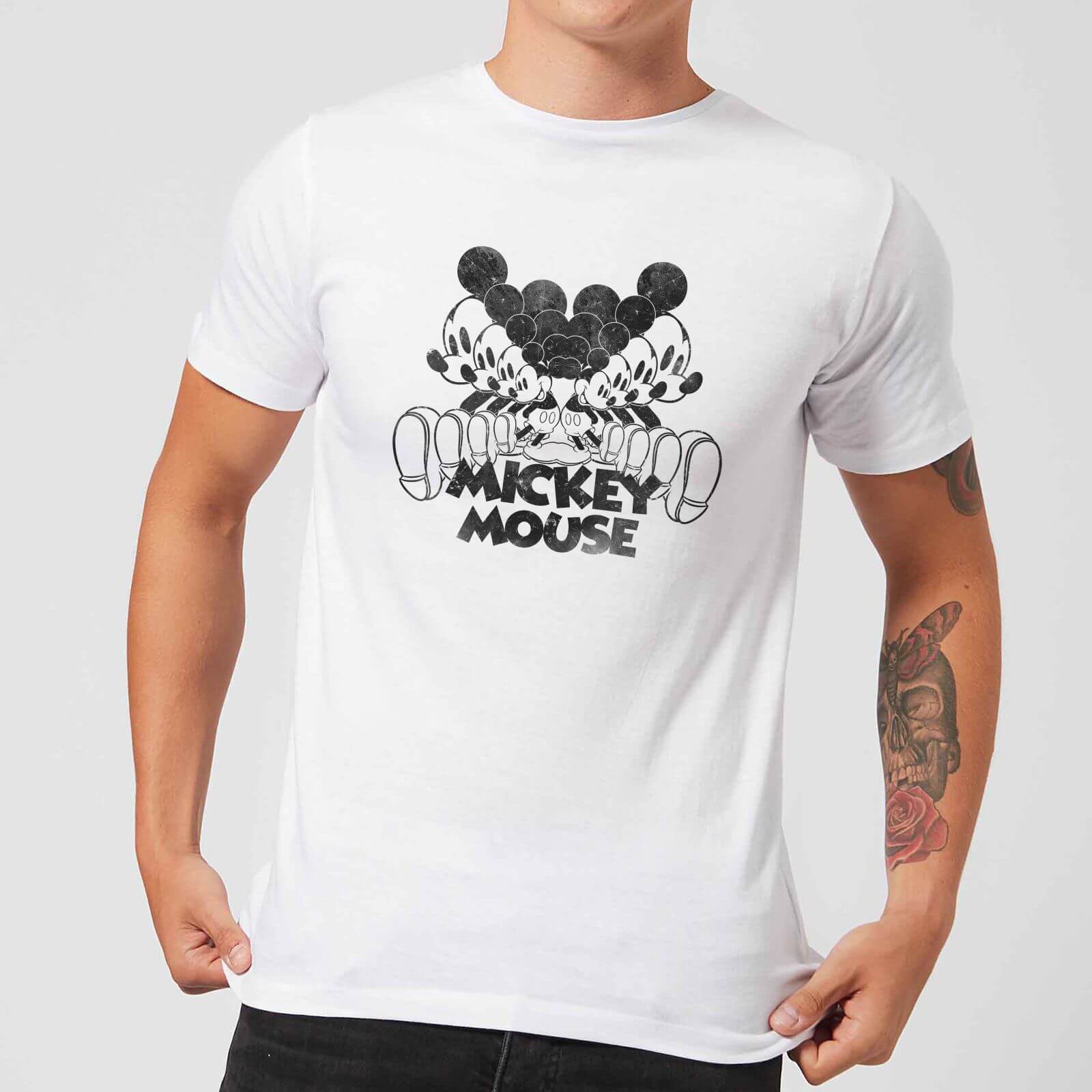 

T-Shirt Disney Topolino Mirrored - Bianco - M - Bianco