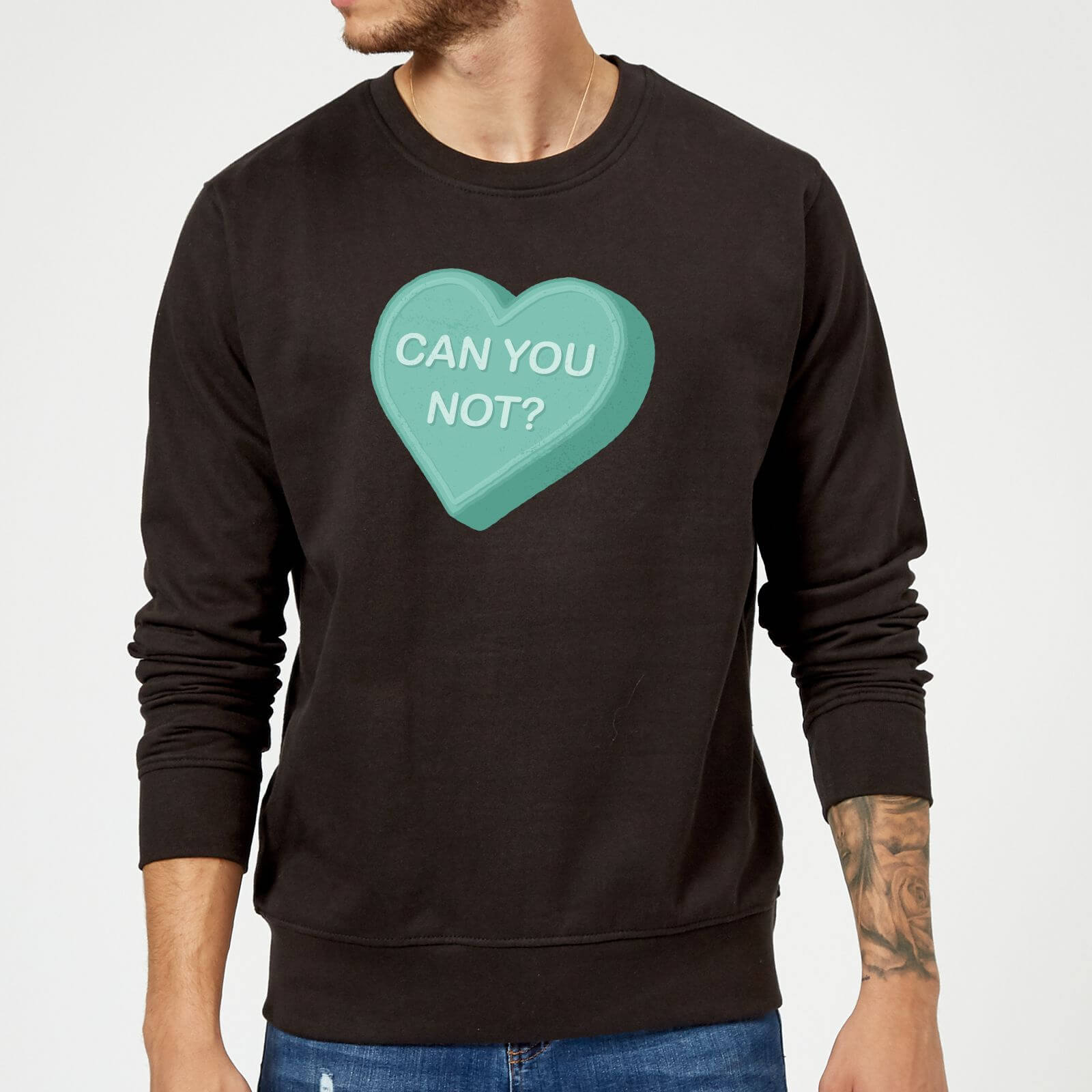 Can You Not Sweatshirt - Black - 5XL - Black