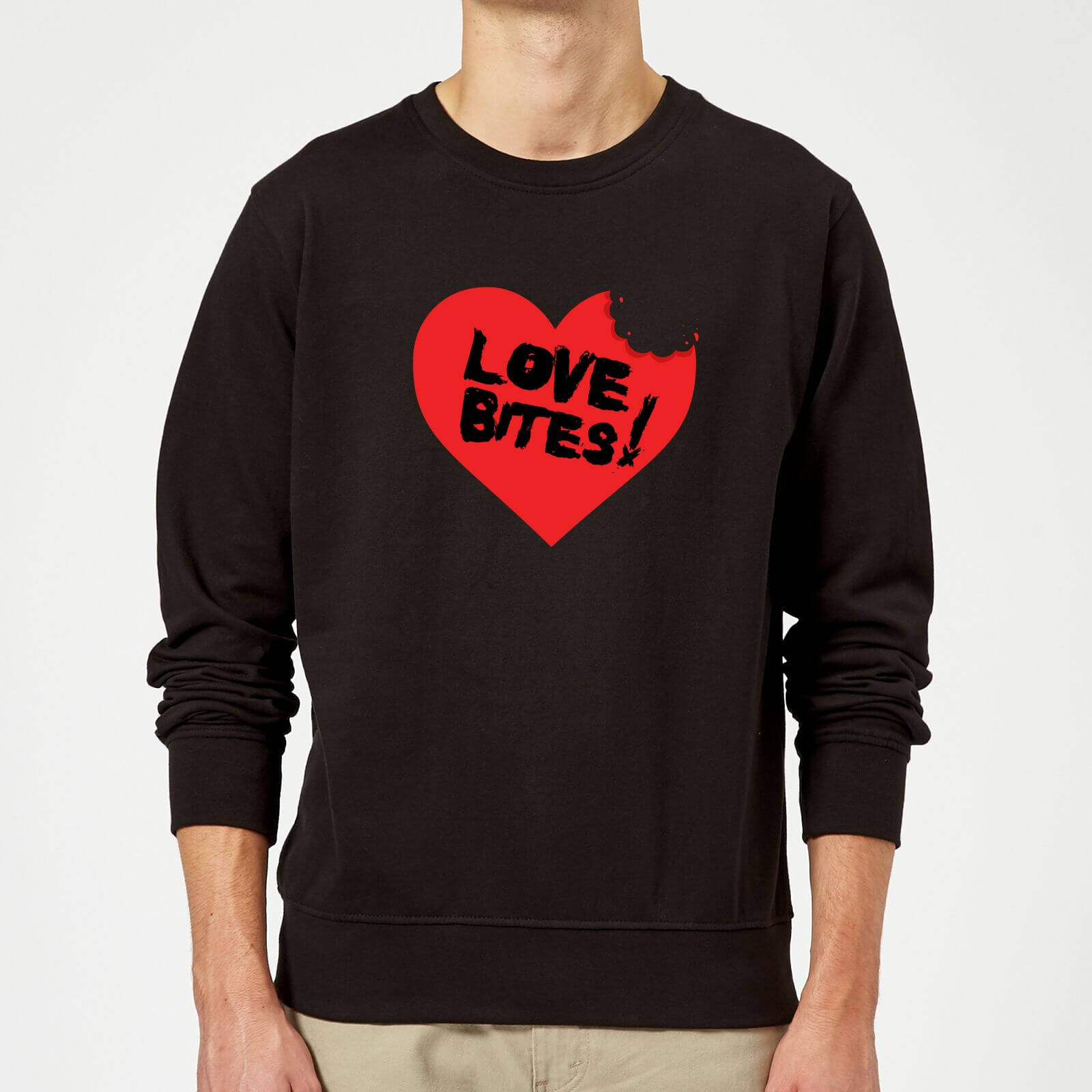 Love Bites Sweatshirt - Black - S - Black