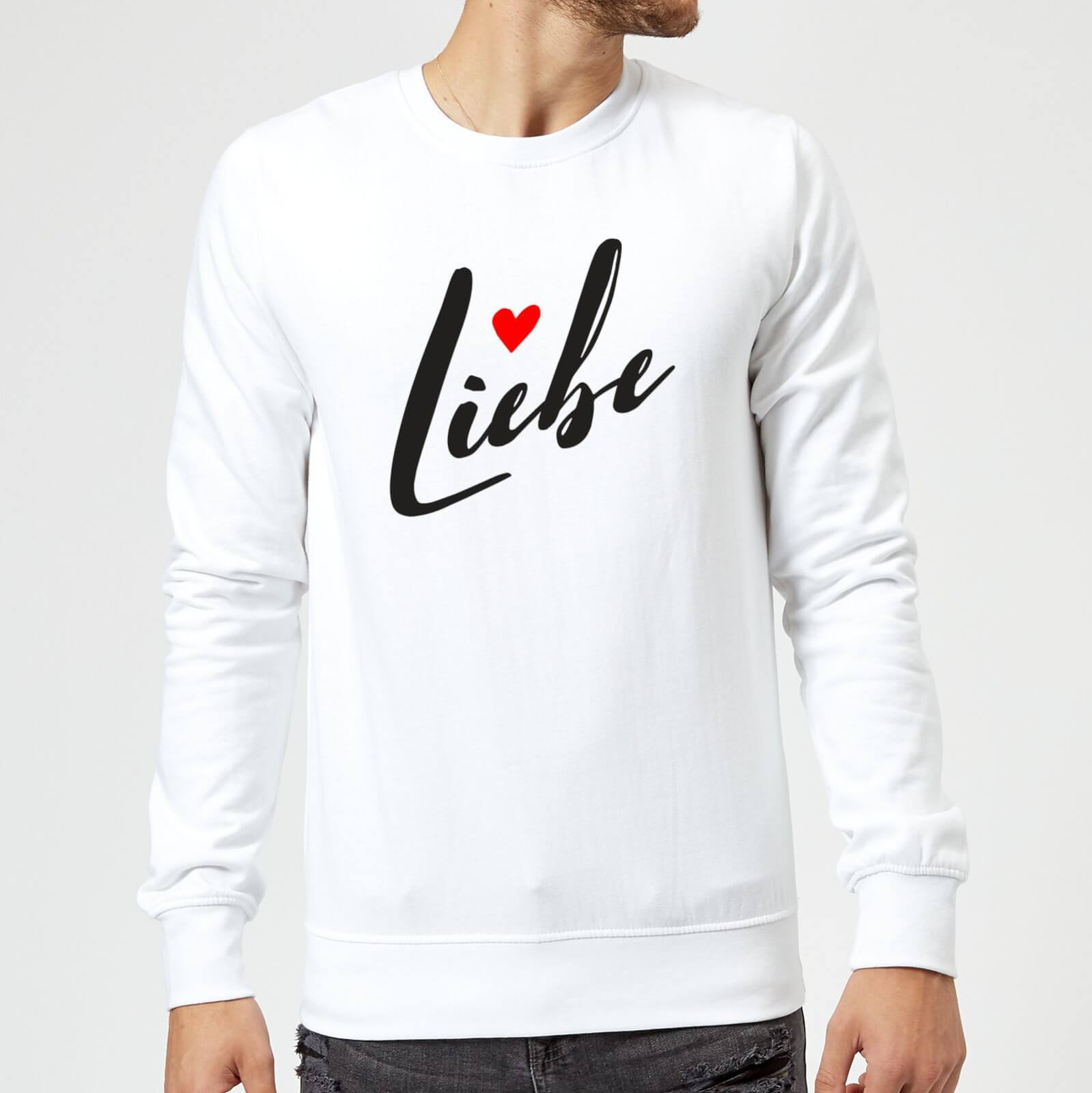 Liebe Sweatshirt - White - S - White