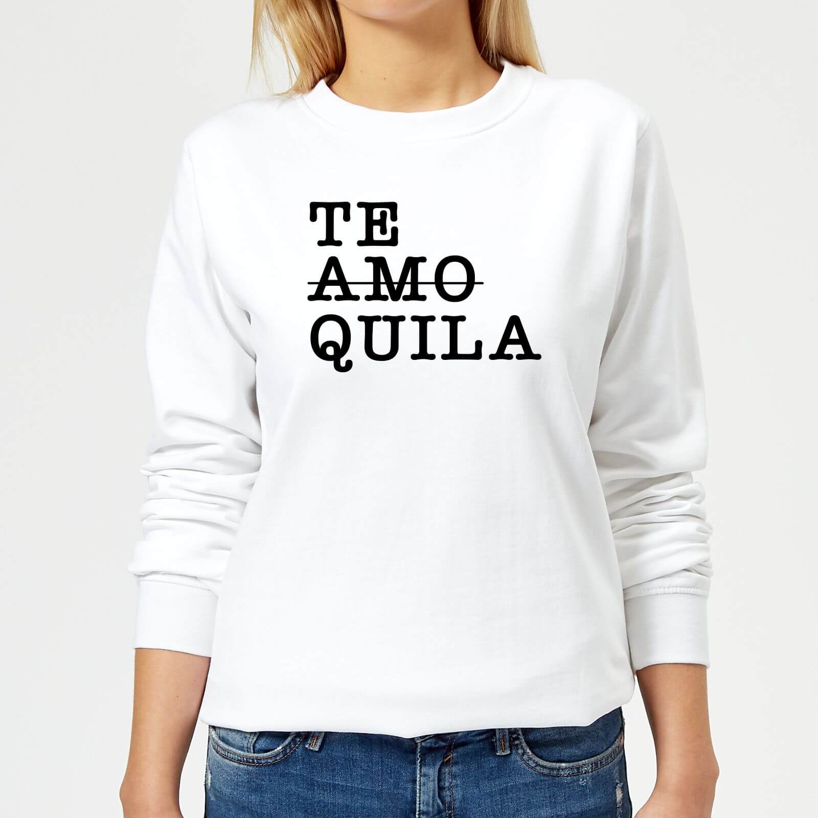 Te Amo/Quila Women's Sweatshirt - White - XS - White