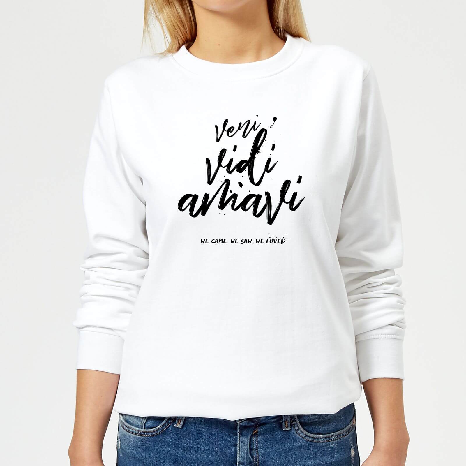 We Came. We Saw. We Loved. Women's Sweatshirt - White - XS - White