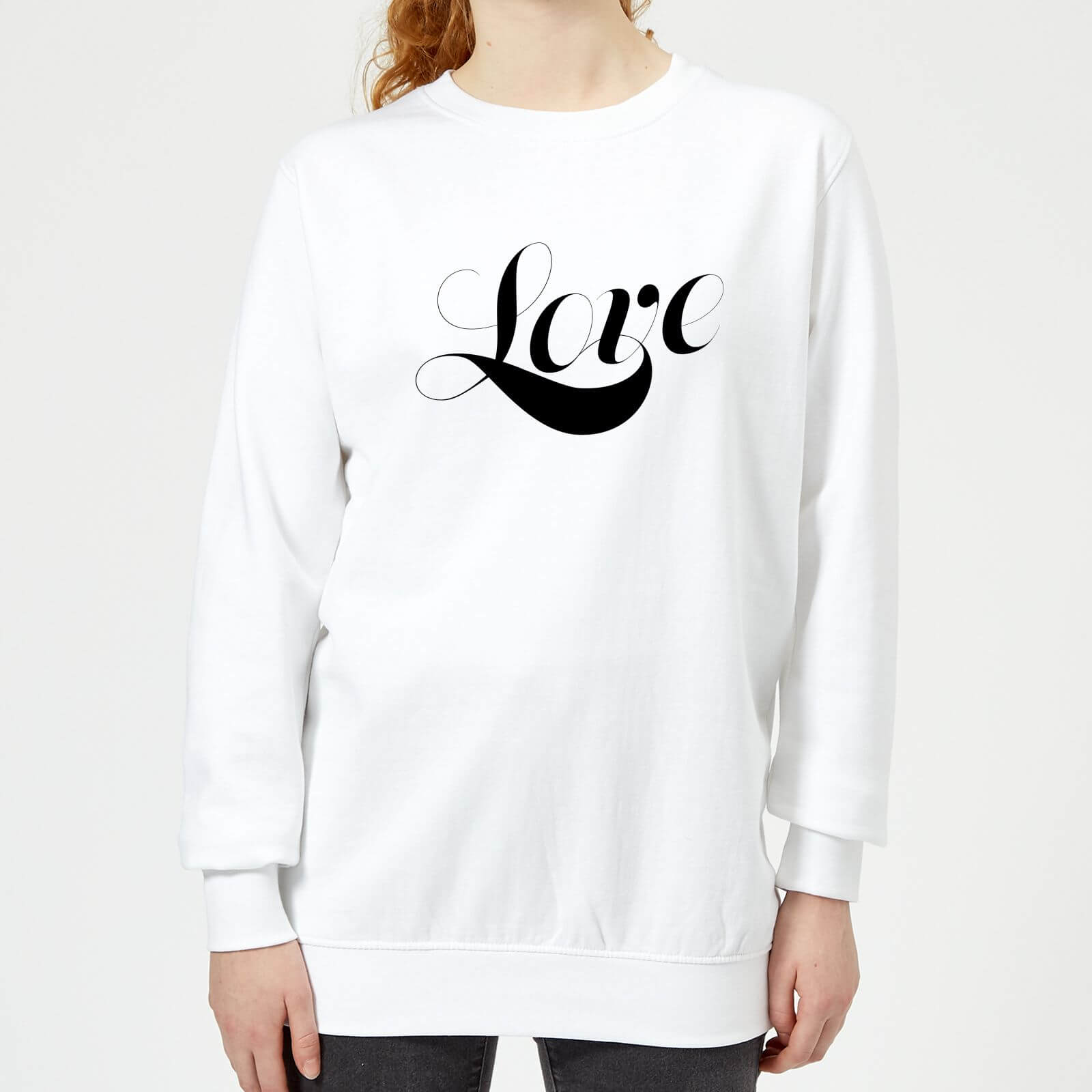 Love Women's Sweatshirt - White - XS - White