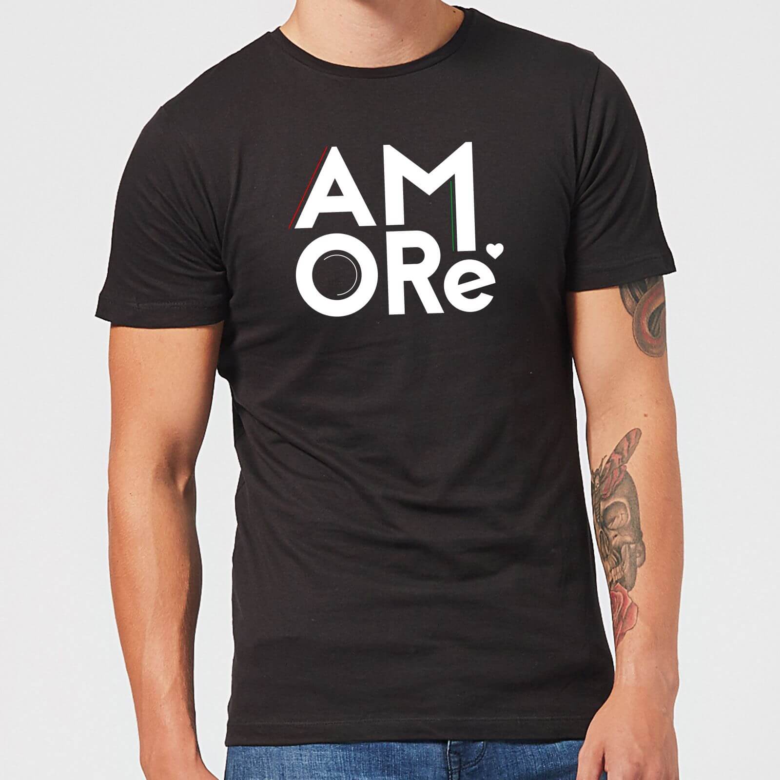 Amore T-Shirt - Black - S - Black