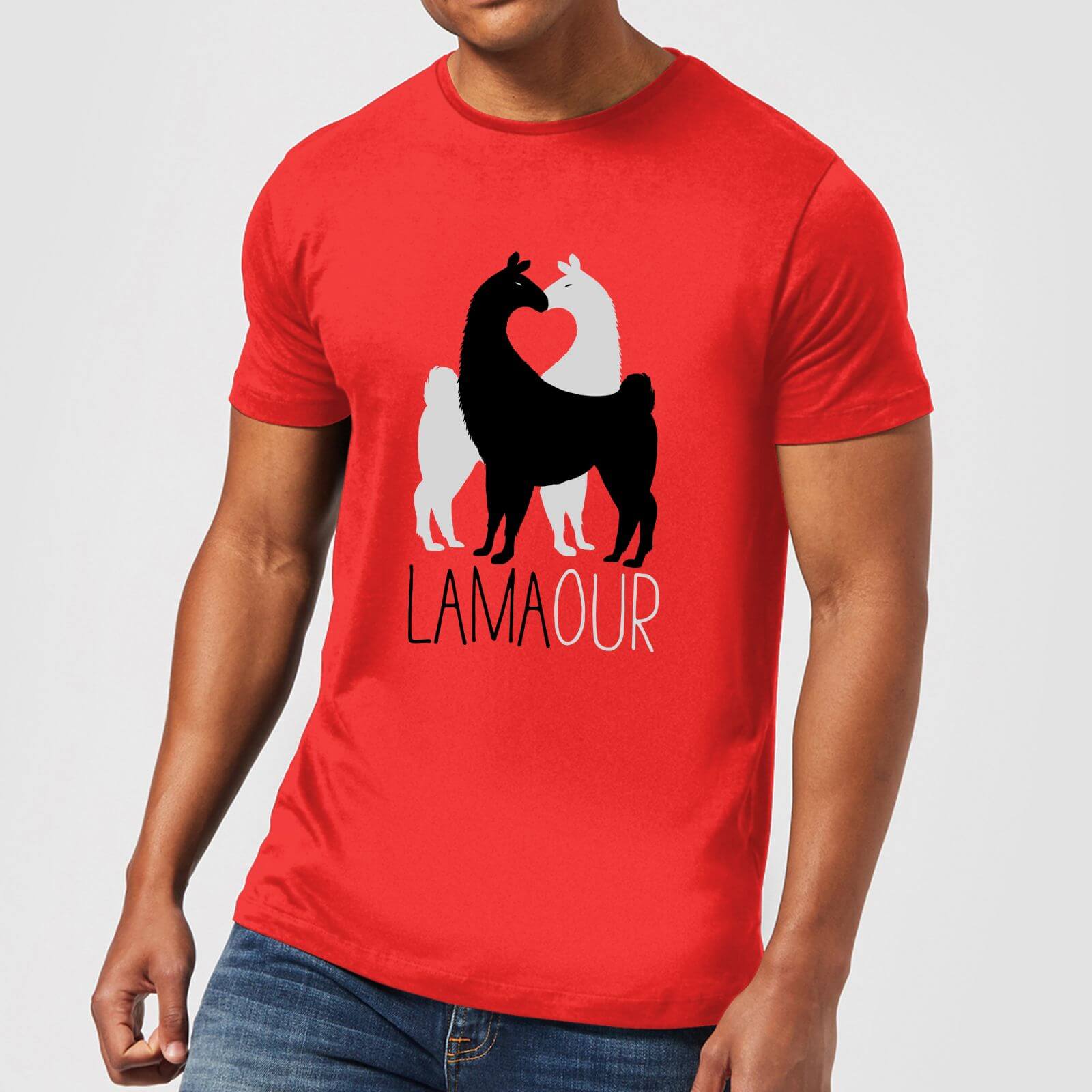 Lamaour T-Shirt - Red - S - Red