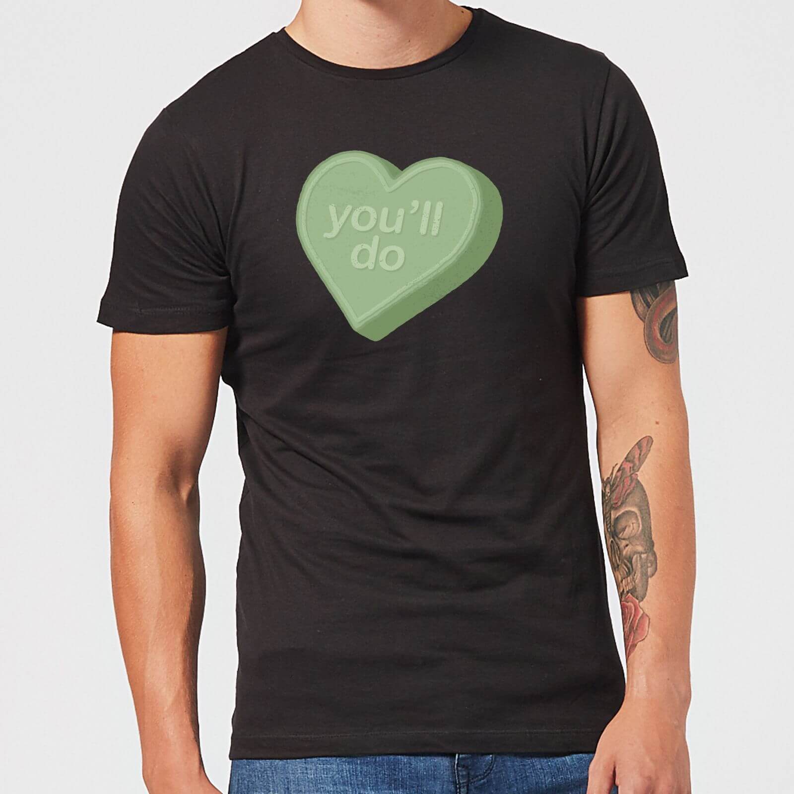 You'll Do T-Shirt - Black - XS - Black