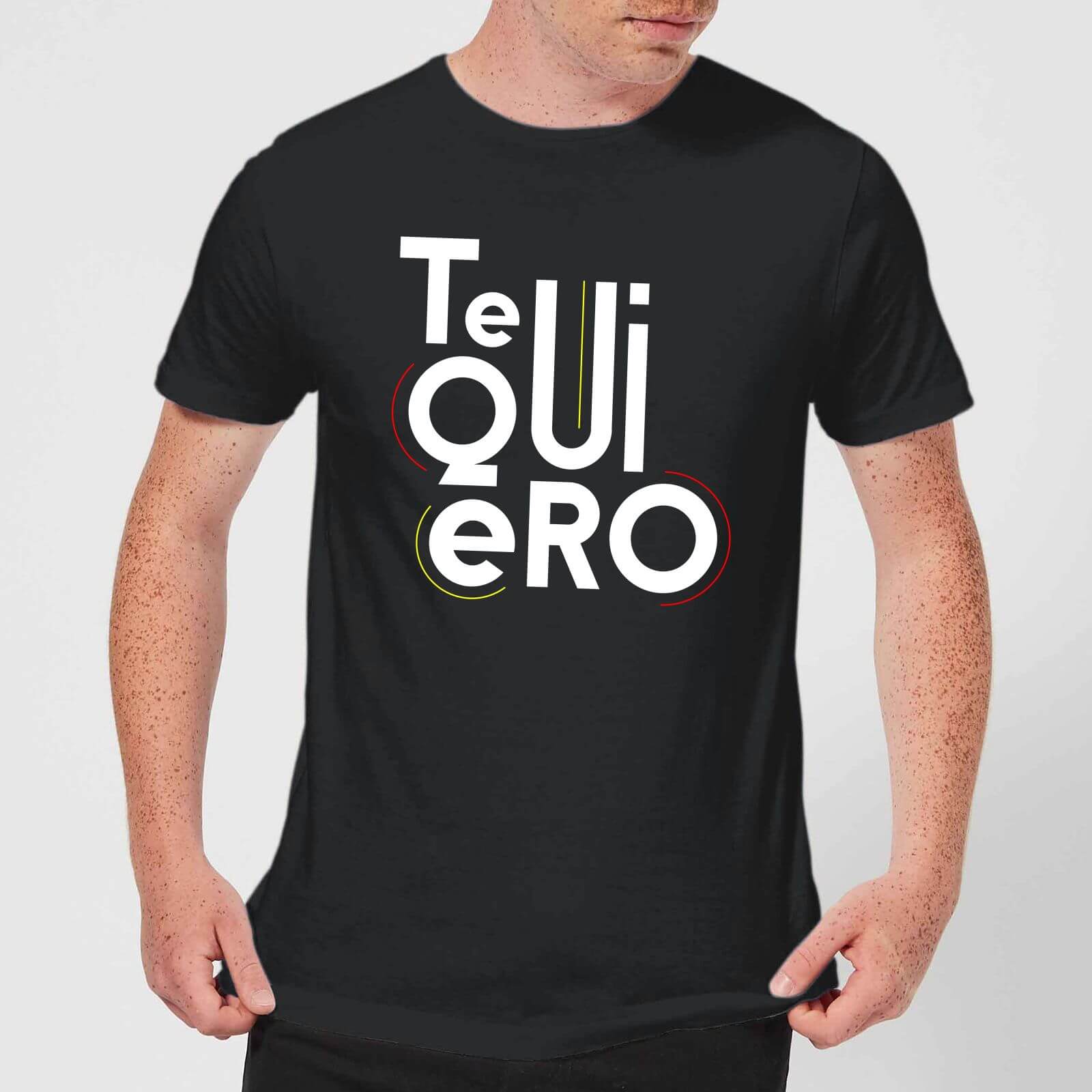 Te Quiero T-Shirt - Black - M - Black