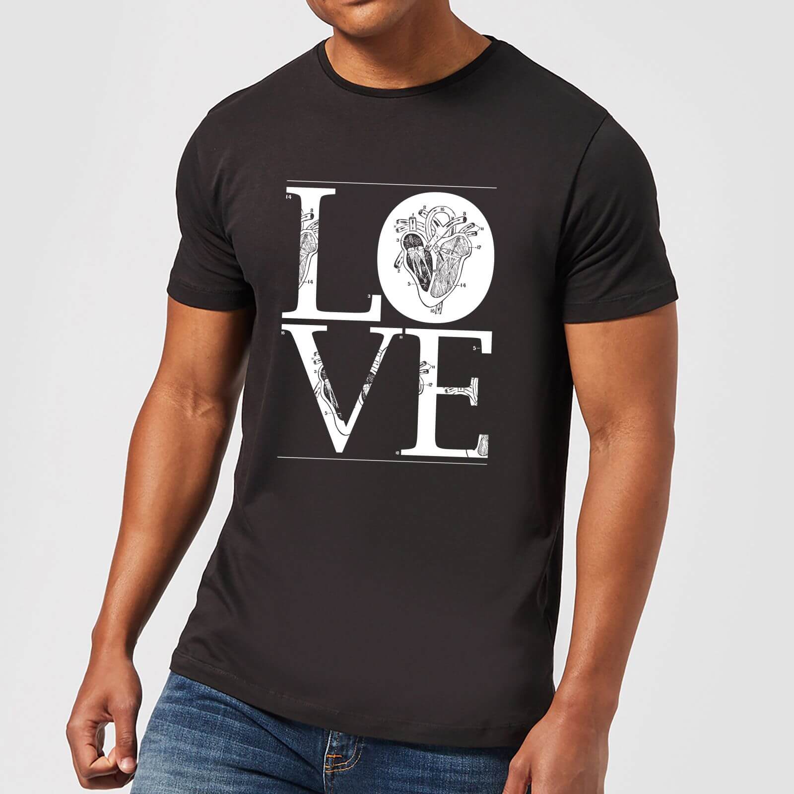 Anatomic Love T-Shirt - Black - L - Black