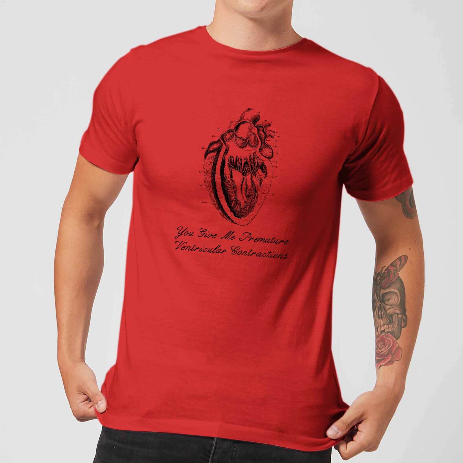 Premature Ventricular Contractions T-Shirt - Red - S - Red