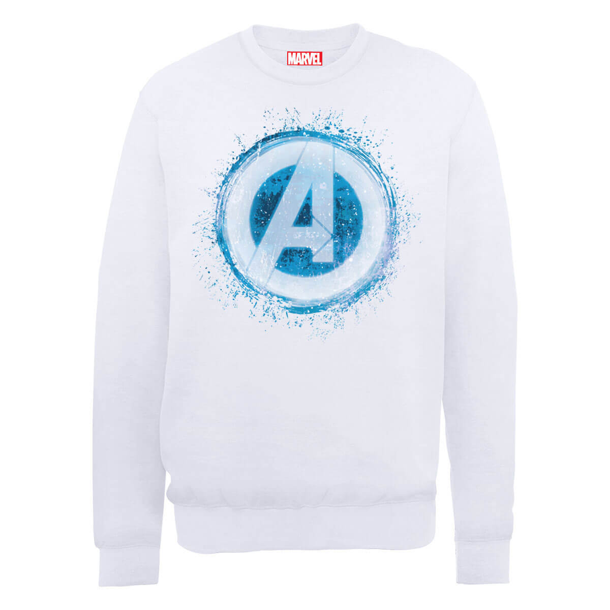 

Felpa Marvel Avengers Assemble Glowing Logo - Bianco - M