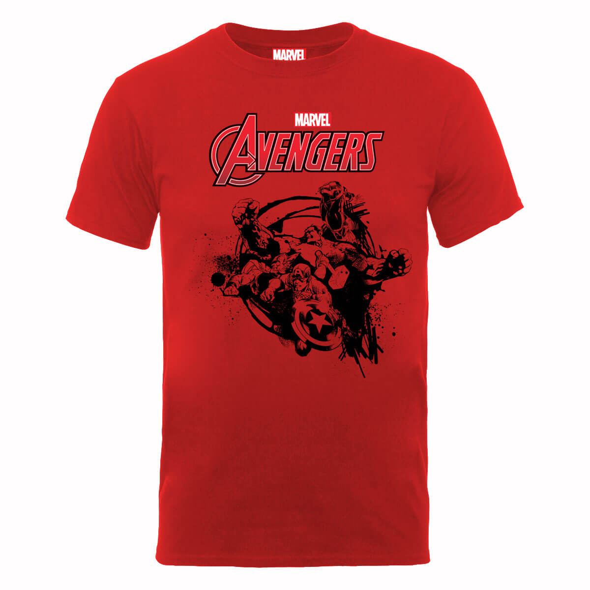 

T-Shirt Homme Marvel Avengers - Team Explosion - Rouge - XL - Rouge