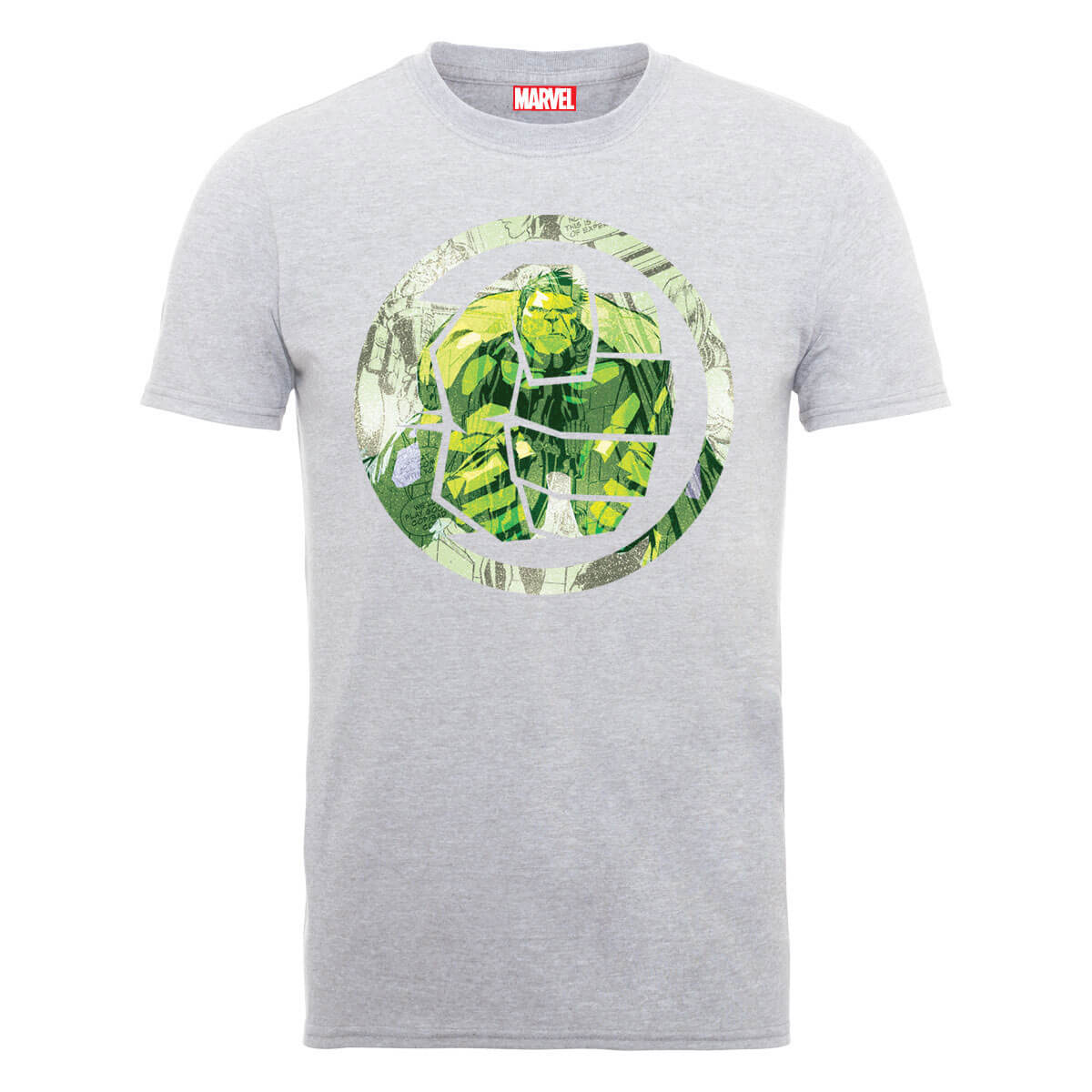 Marvel Avengers Assemble Hulk Montage T-Shirt - Grey - S
