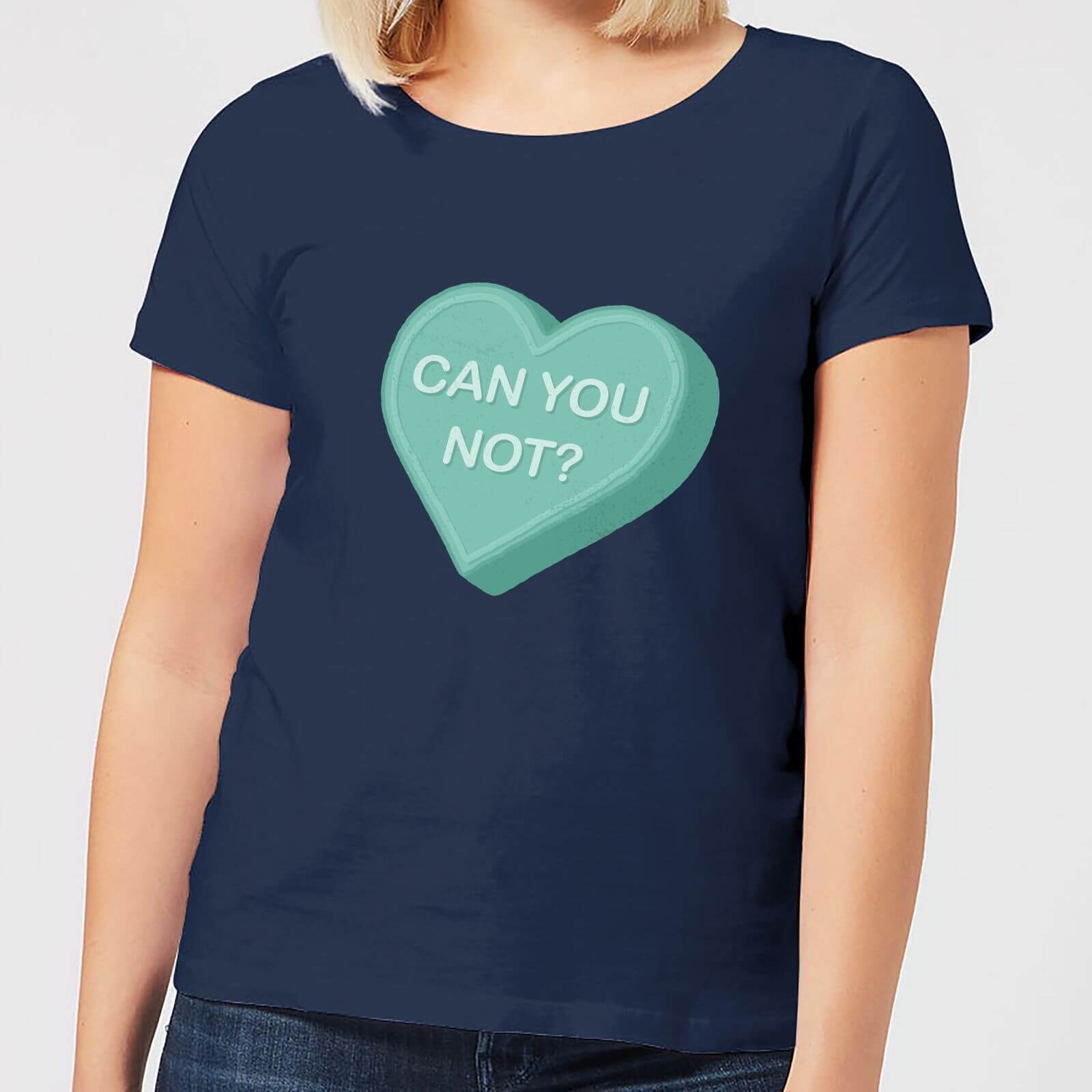 Can You Not Women's T-Shirt - Navy - S - Navy