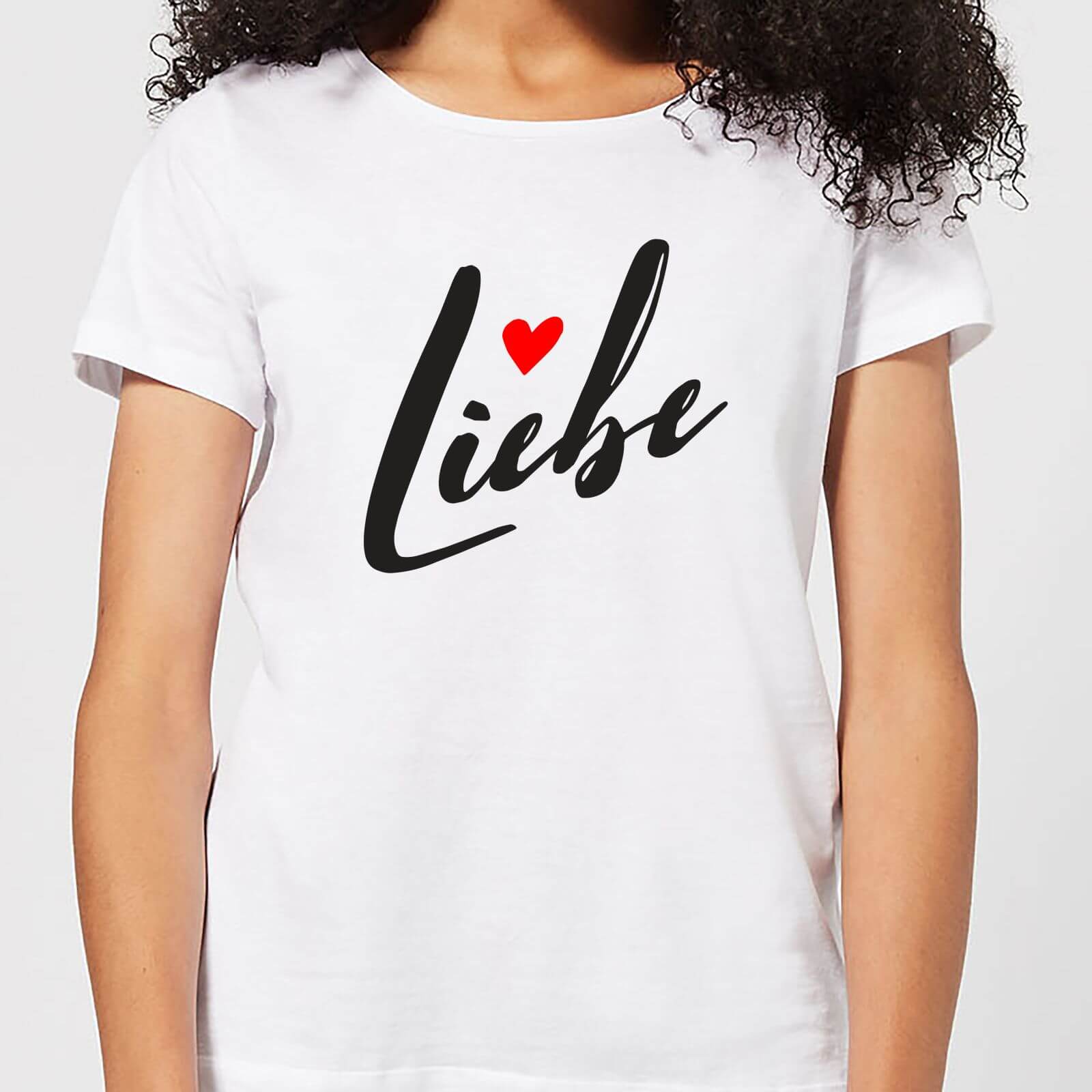 Liebe Women's T-Shirt - White - 4XL - White
