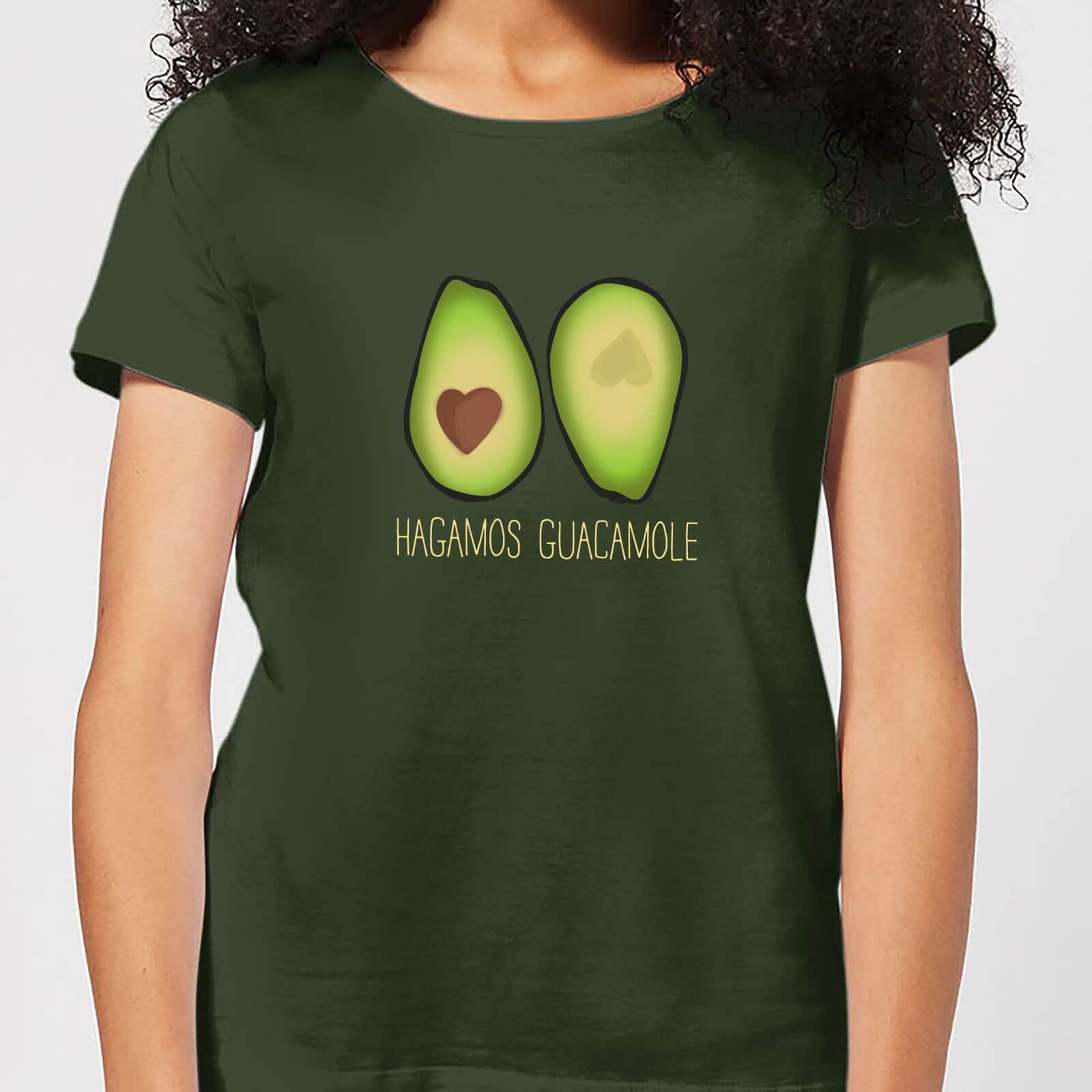 Hagamos Guacamole Women's T-Shirt - Forest Green - L - Forest Green