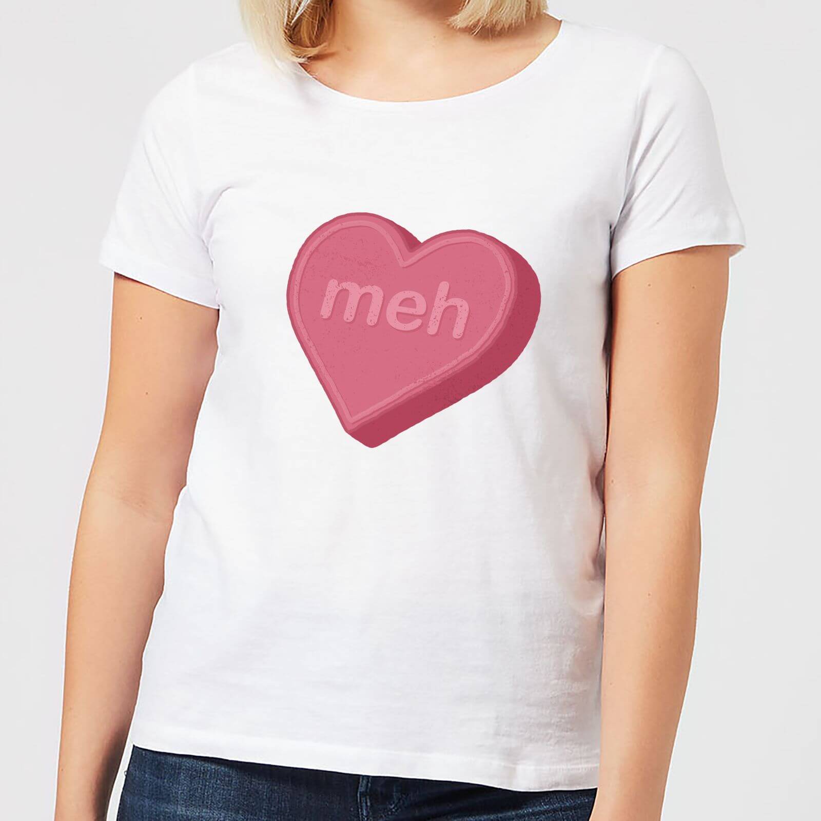 Meh Women's T-Shirt - White - 4XL - White