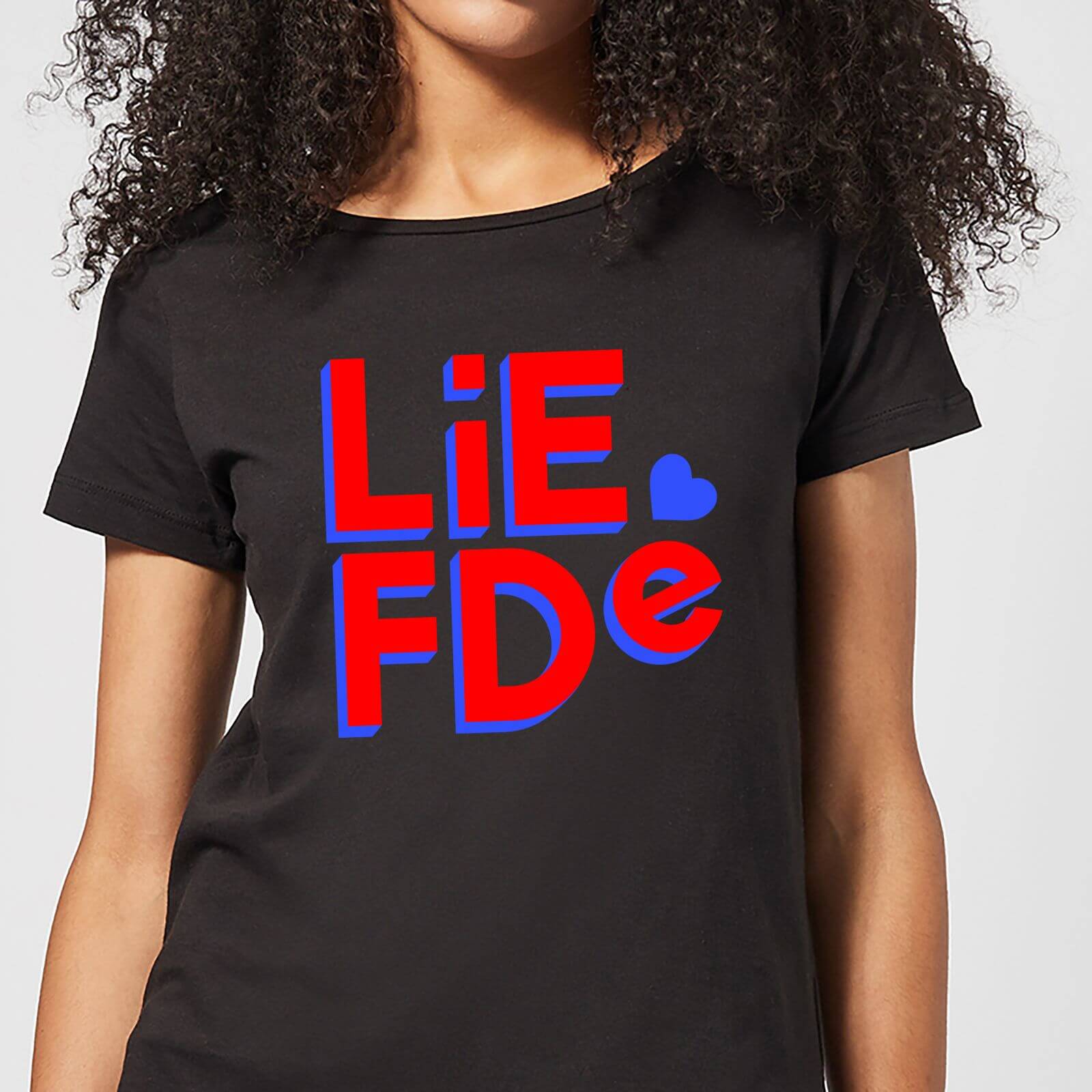 Liefde Block Women's T-Shirt - Black - 4XL - Black