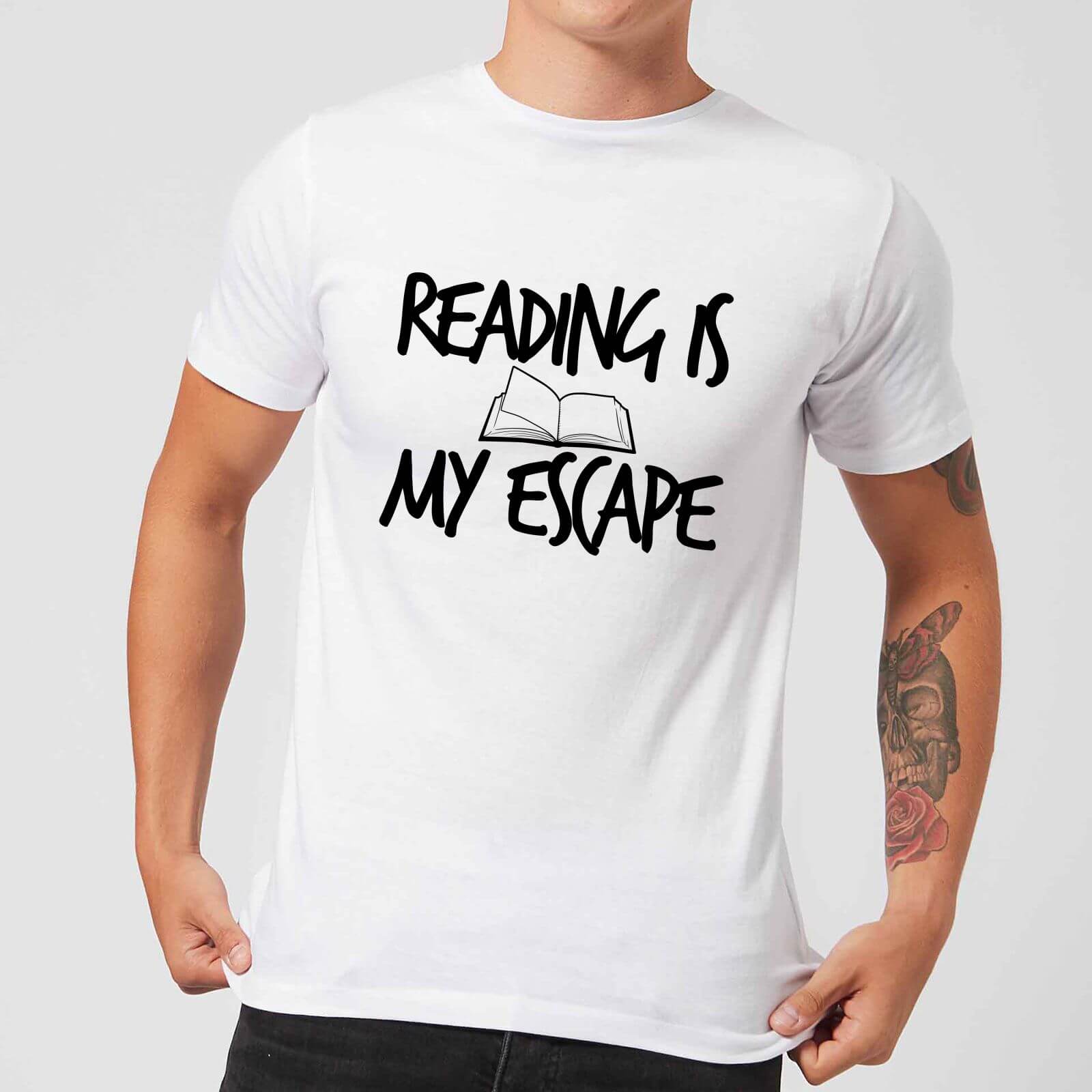 Reading Is My Escape T-Shirt - White - XXL - White