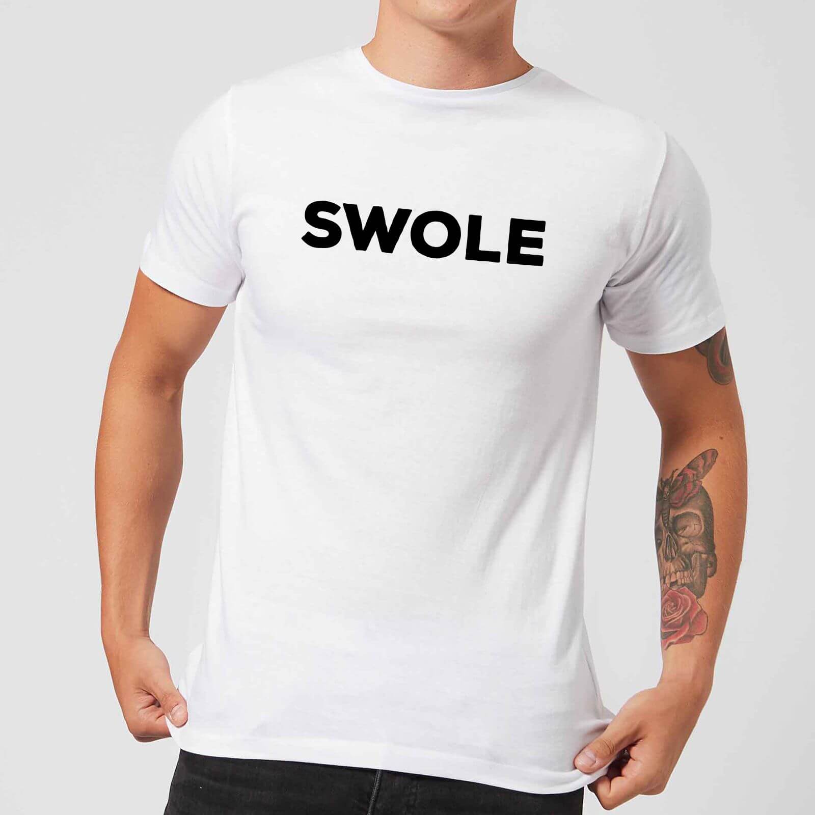 SWOLE T-Shirt - White - M - White
