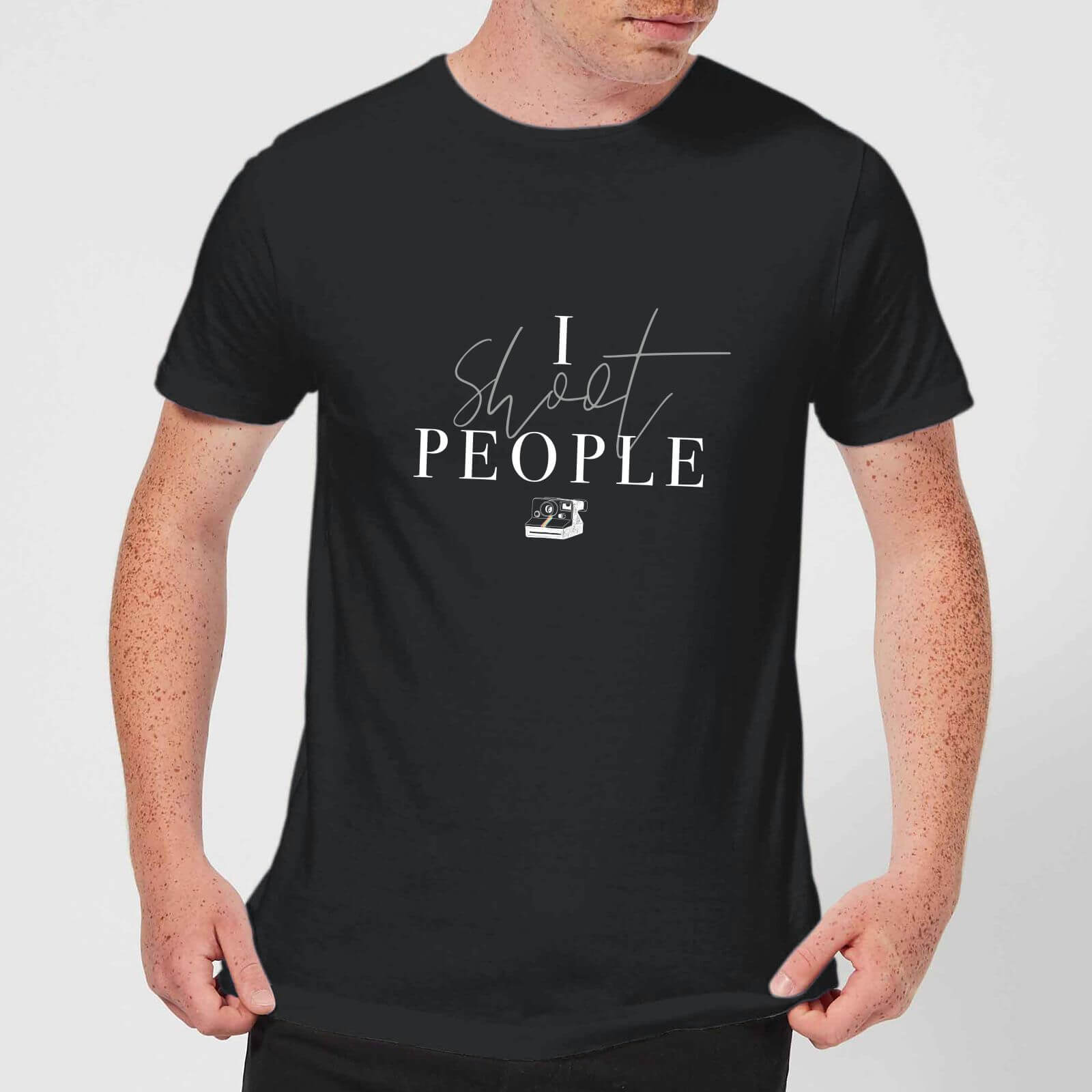 I Shoot People T-Shirt - Black - M - Black