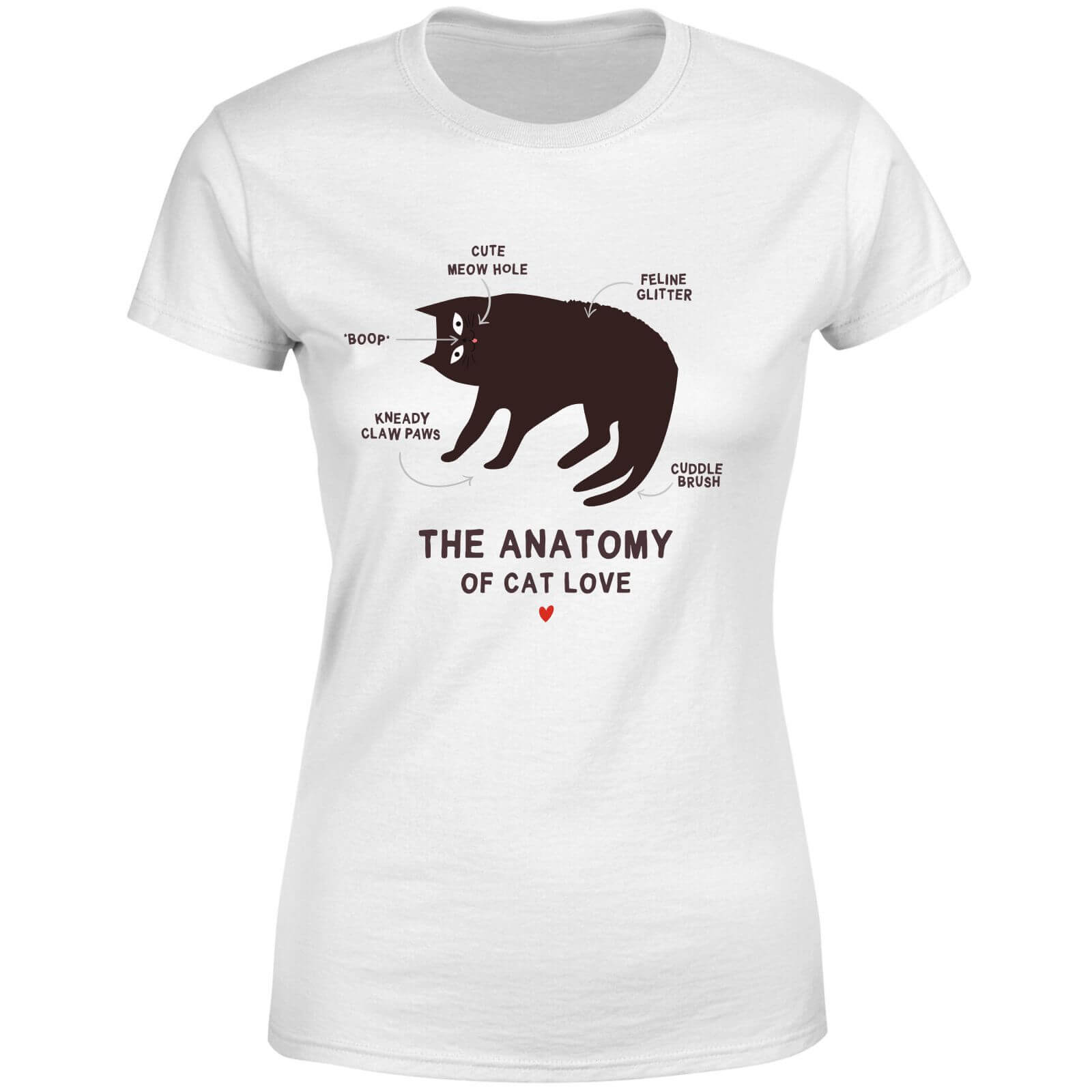 The Anatomy Of Cat Love Women's T-Shirt - White - 4XL - White