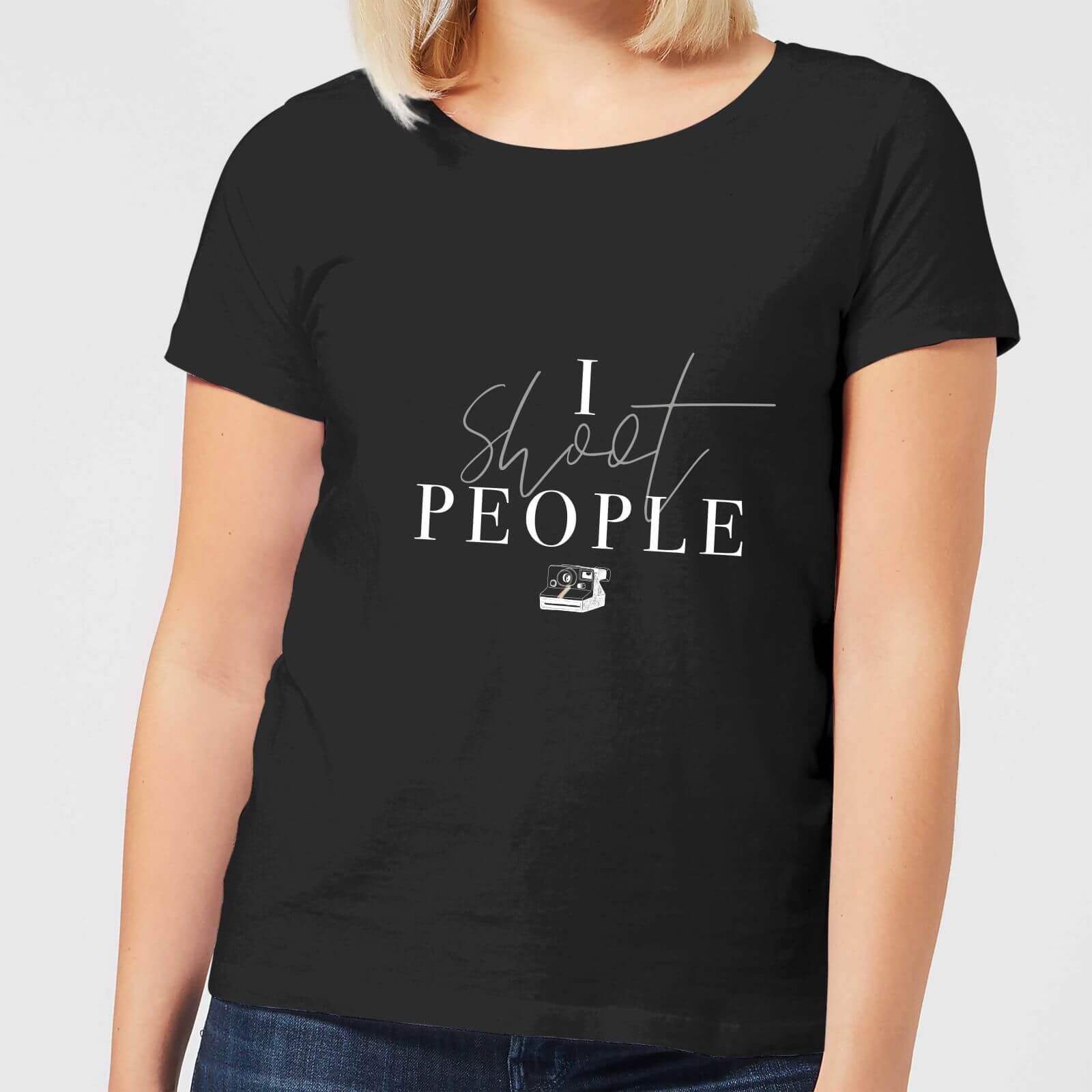 I Shoot People Women's T-Shirt - Black - 5XL - Black