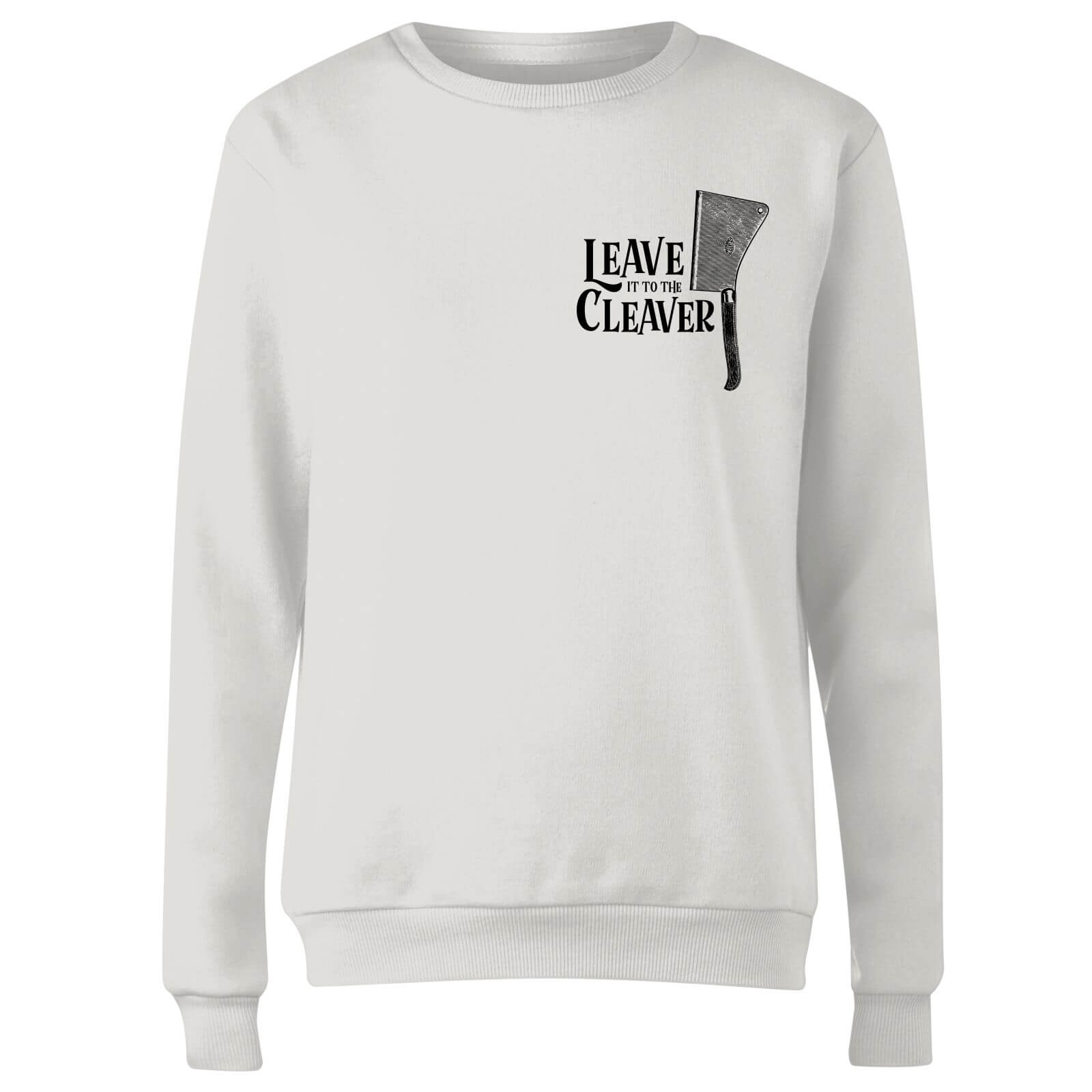 Leave It To The Cleaver Women's Sweatshirt - White - XS - White
